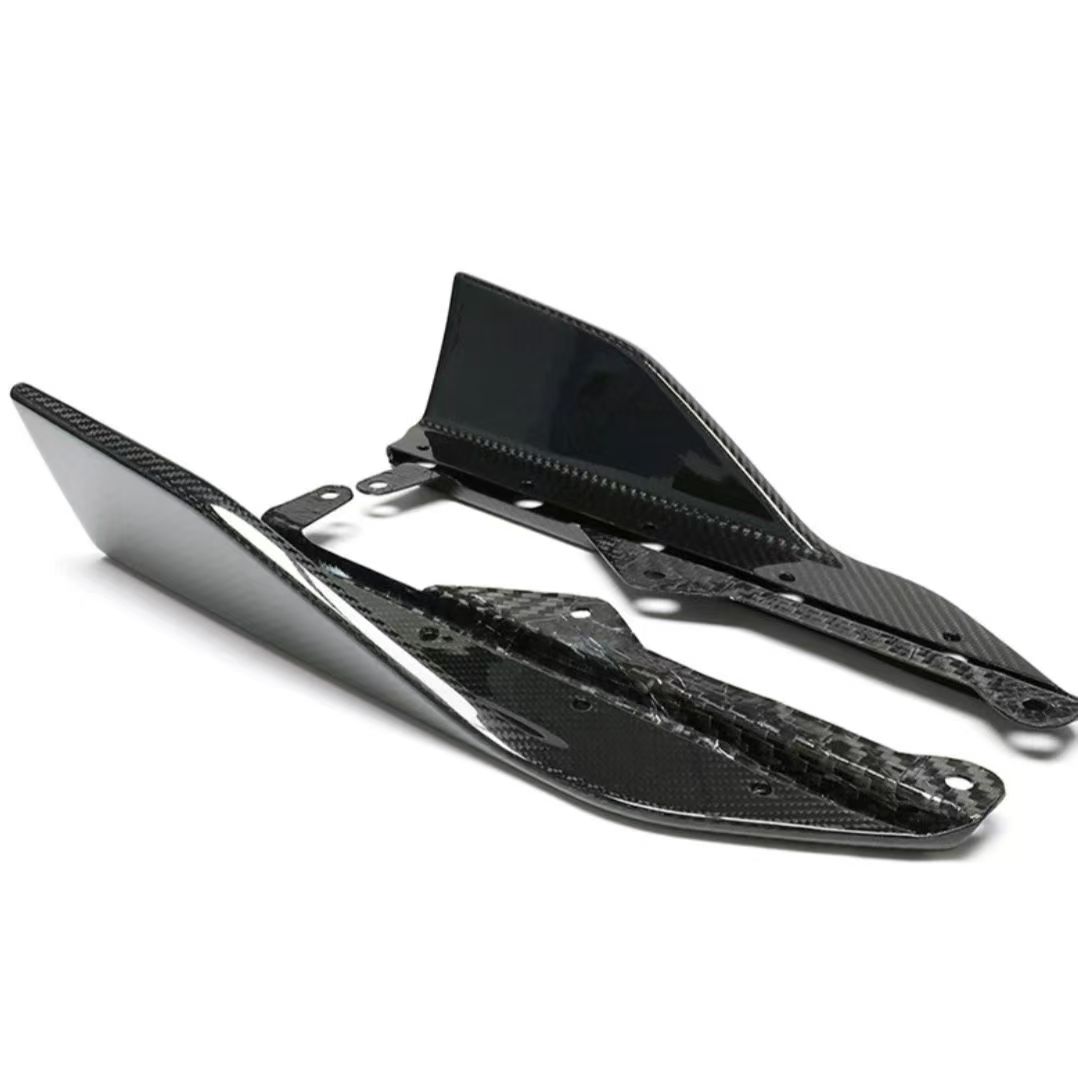 M Performance Side Skirt Fins for BMW 2 Series M240i G42 (2021+) in Carbon Fibre