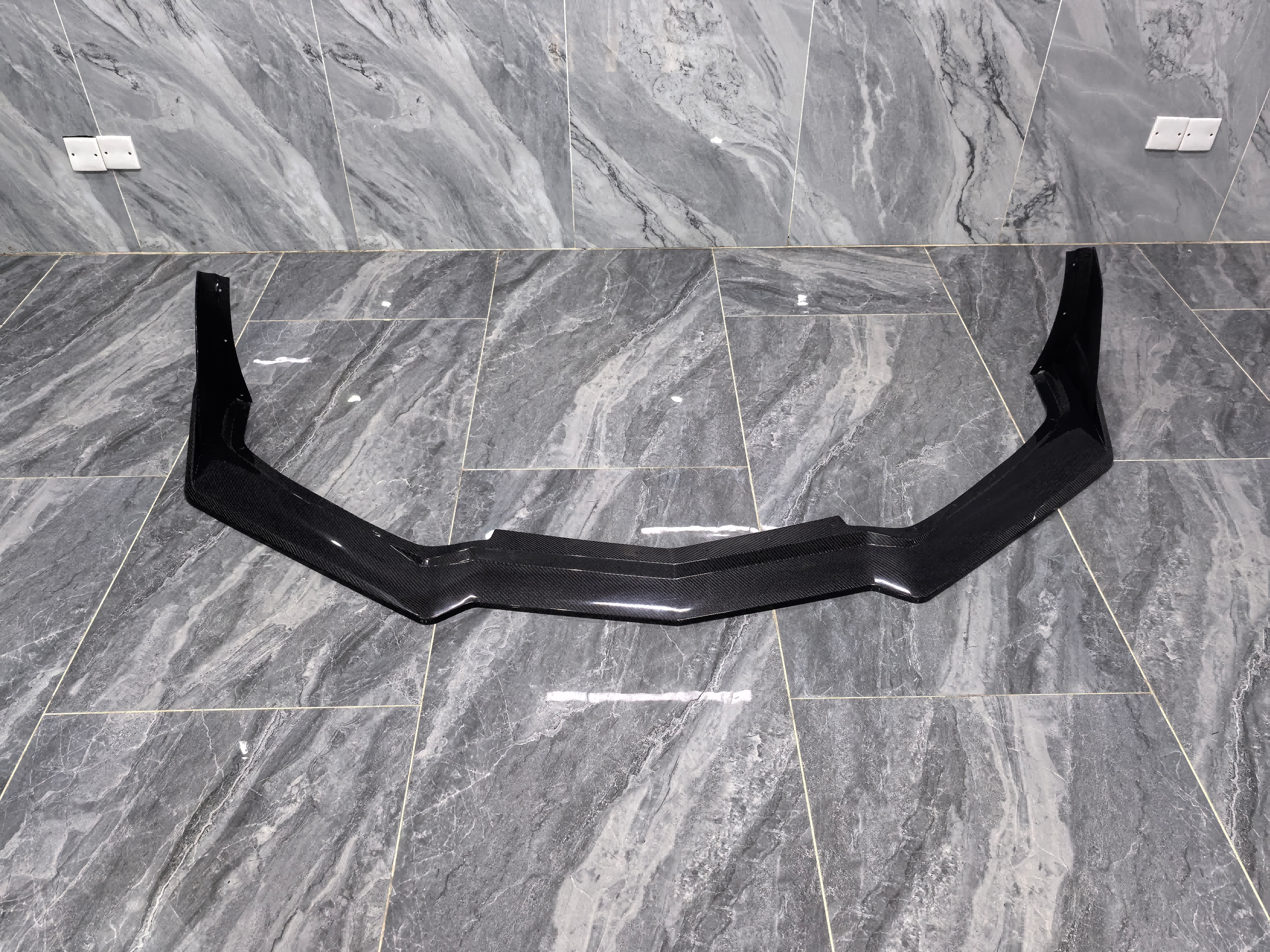 C8 Corvette CS Style Carbon Fiber Front Lip Splitter | 2020-2026 Aero Kit Upgrade