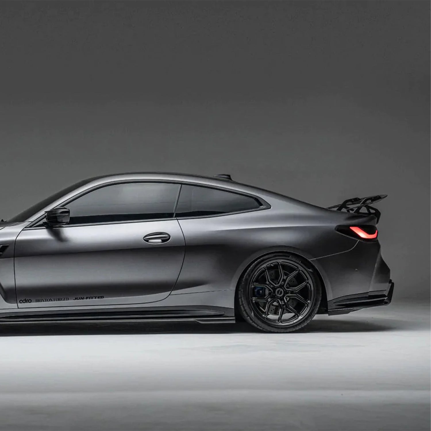 Adro Inc BMW G82 M4 Swan Neck Rear Wing In Pre Preg Carbon Fibre