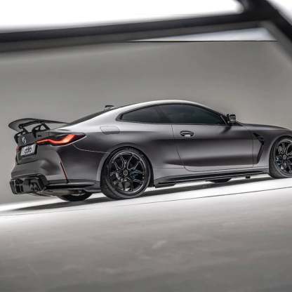 Adro Inc BMW G82 M4 Swan Neck Rear Wing In Pre Preg Carbon Fibre