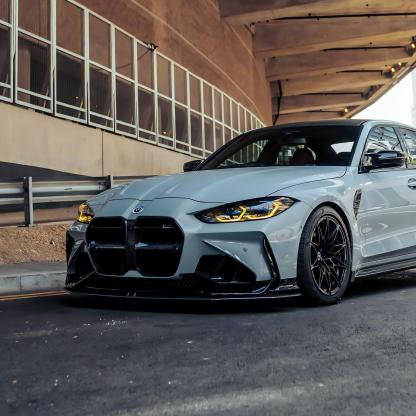 Adro Inc BMW G80, G81 M3 & G82, G83 M4 Front Splitter In Pre Preg Carbon Fibre For Adro Front Bumper-CCO