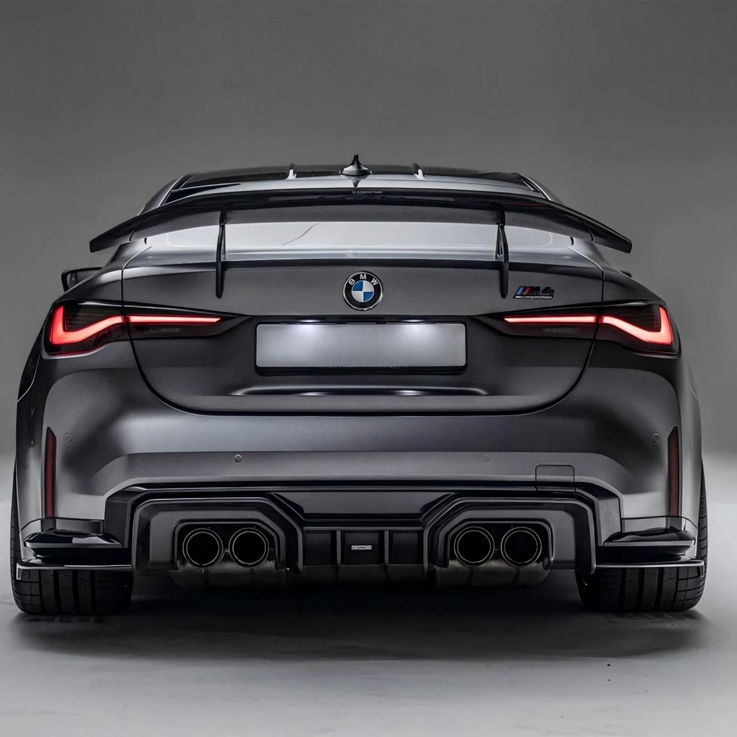 Adro Inc BMW G80, G81 M3 & G82, G83 M4 Pre Preg Carbon Fibre Rear Diffuser-CCO
