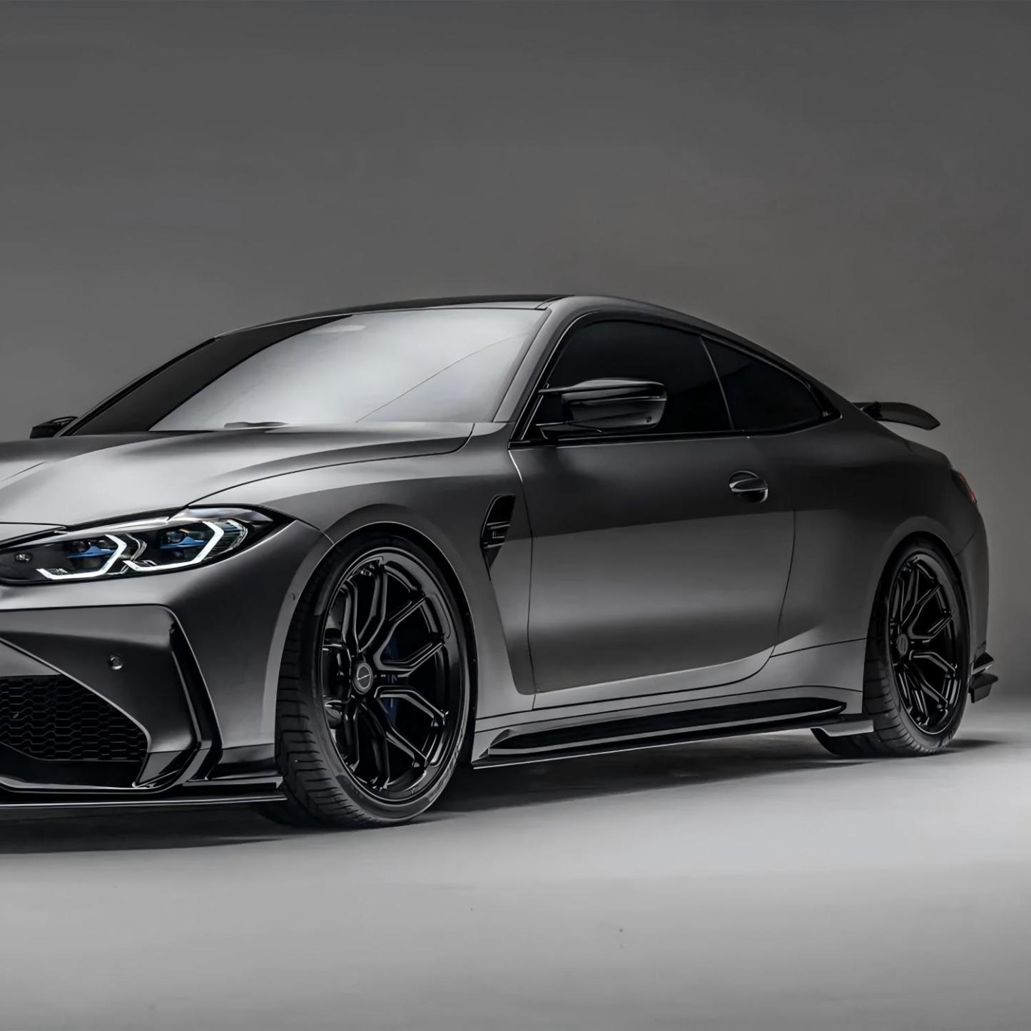 Carbon Fiber Side Skirts For BMW G80, G81 M3 / G82, G83 M4 | Full Length Side Skirts -CCO