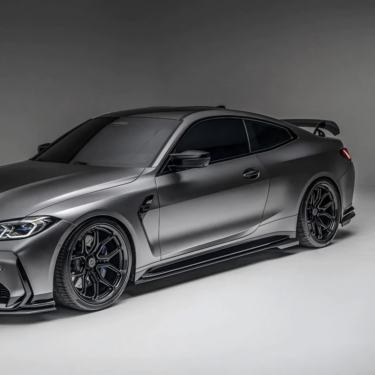 Carbon Fiber Side Skirts For BMW G80, G81 M3 / G82, G83 M4 | Full Length Side Skirts -CCO