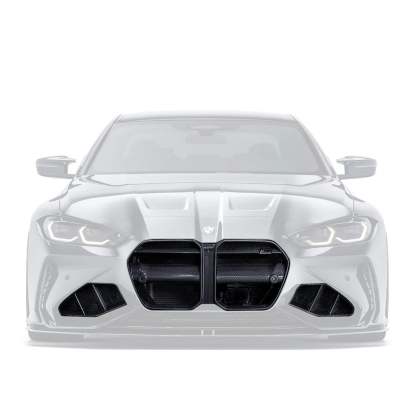 Adro Inc BMW G80, G81 M3 & G82, G83 M4 Front Grille & Front Ducts In Pre Preg Carbon Fibre
