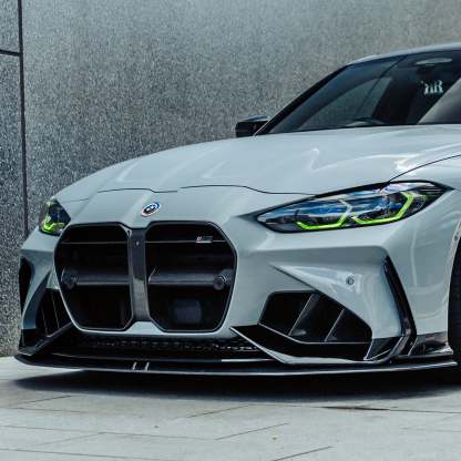 Adro Inc BMW G80, G81 M3 & G82, G83 M4 Front Grille & Front Ducts In Pre Preg Carbon Fibre