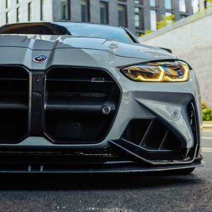 Adro Inc BMW G80, G81 M3 & G82, G83 M4 Front Grille & Front Ducts In Pre Preg Carbon Fibre