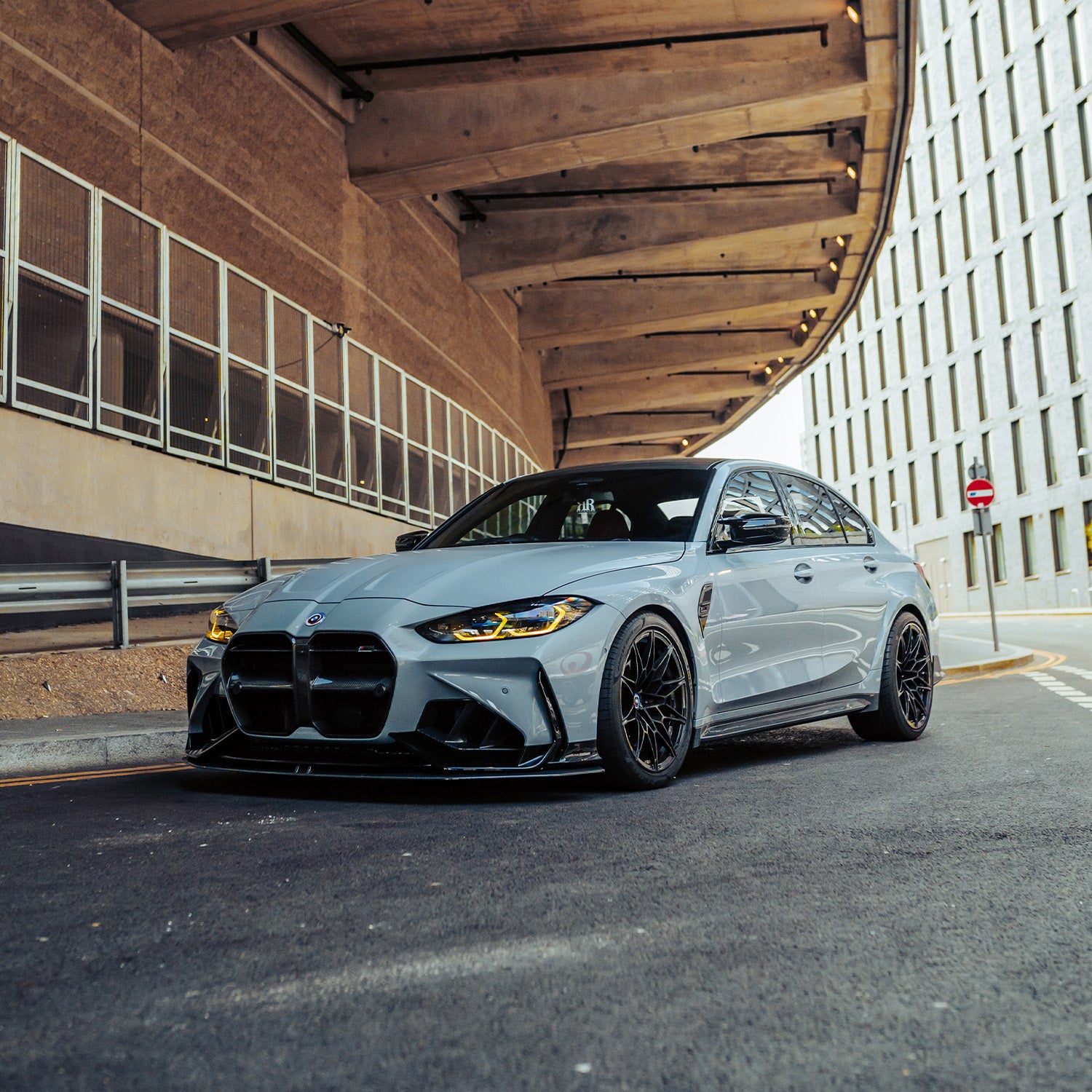 Adro Inc BMW G80, G81 M3 & G82, G83 M4 Front Grille & Front Ducts In Pre Preg Carbon Fibre