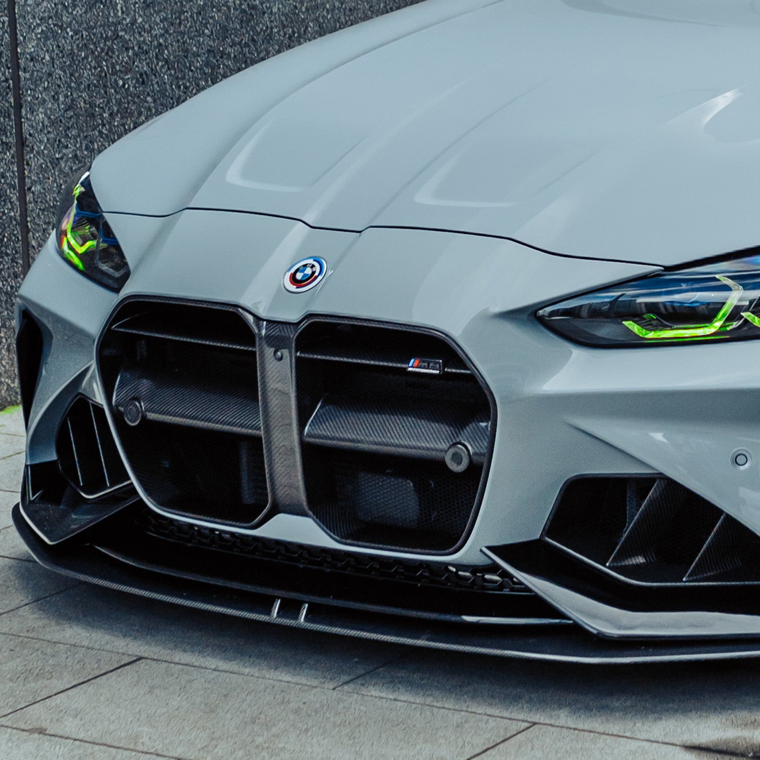 Adro Inc BMW G80, G81 M3 & G82, G83 M4 Front Grille & Front Ducts In Pre Preg Carbon Fibre