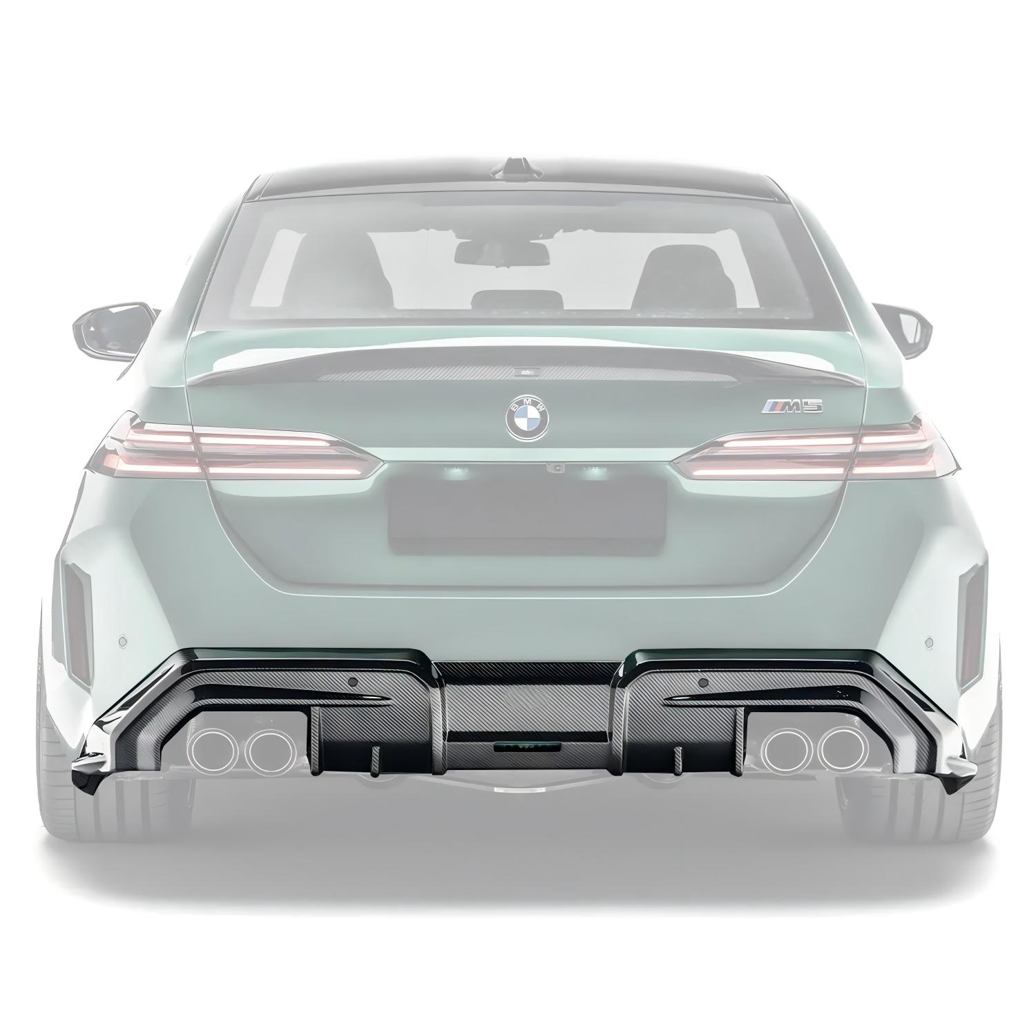 Adro Inc BMW G90 & G99 M5 Gloss Carbon Fibre Rear Diffuser-CCO
