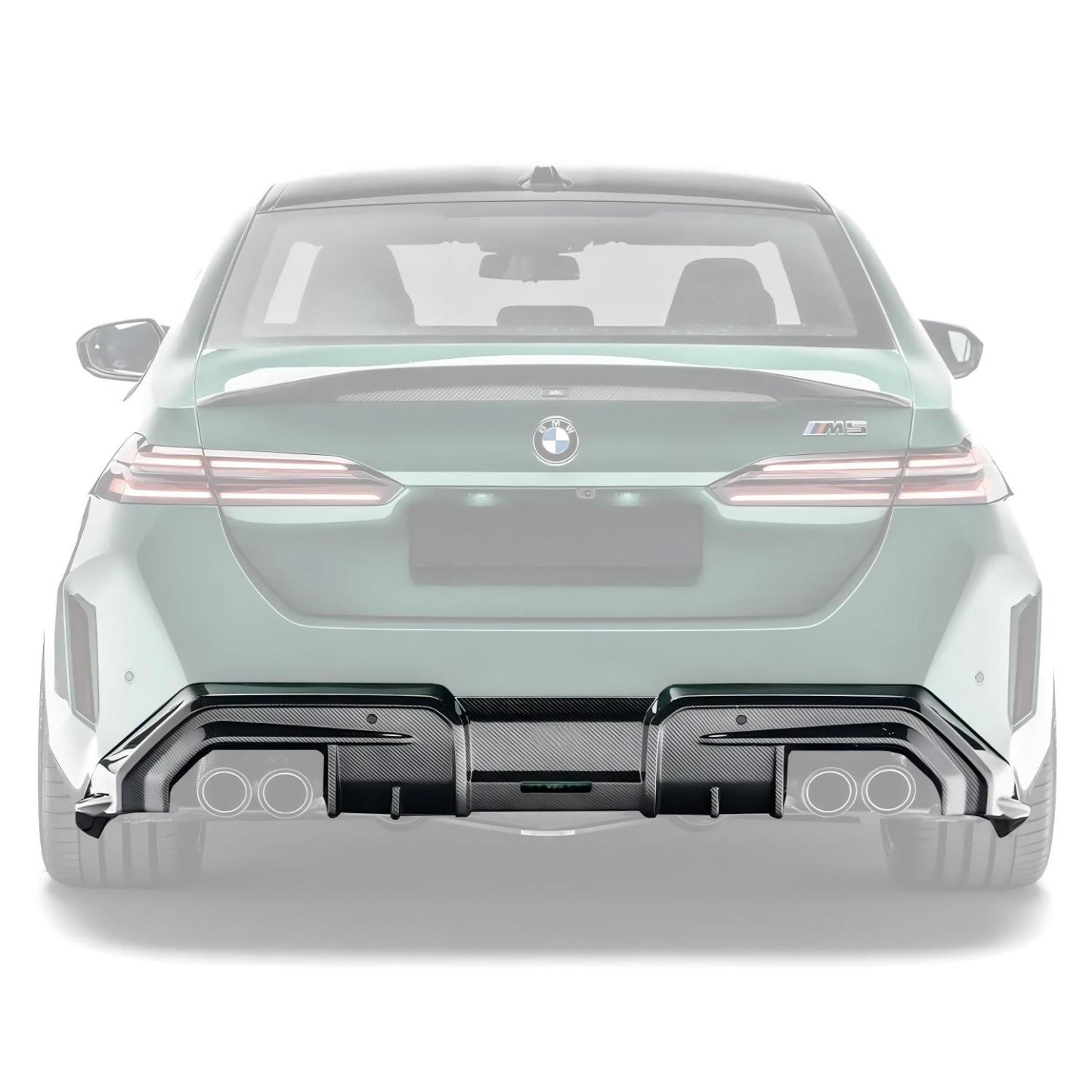 Adro Inc BMW G90 & G99 M5 Gloss Carbon Fibre Rear Diffuser-CCO