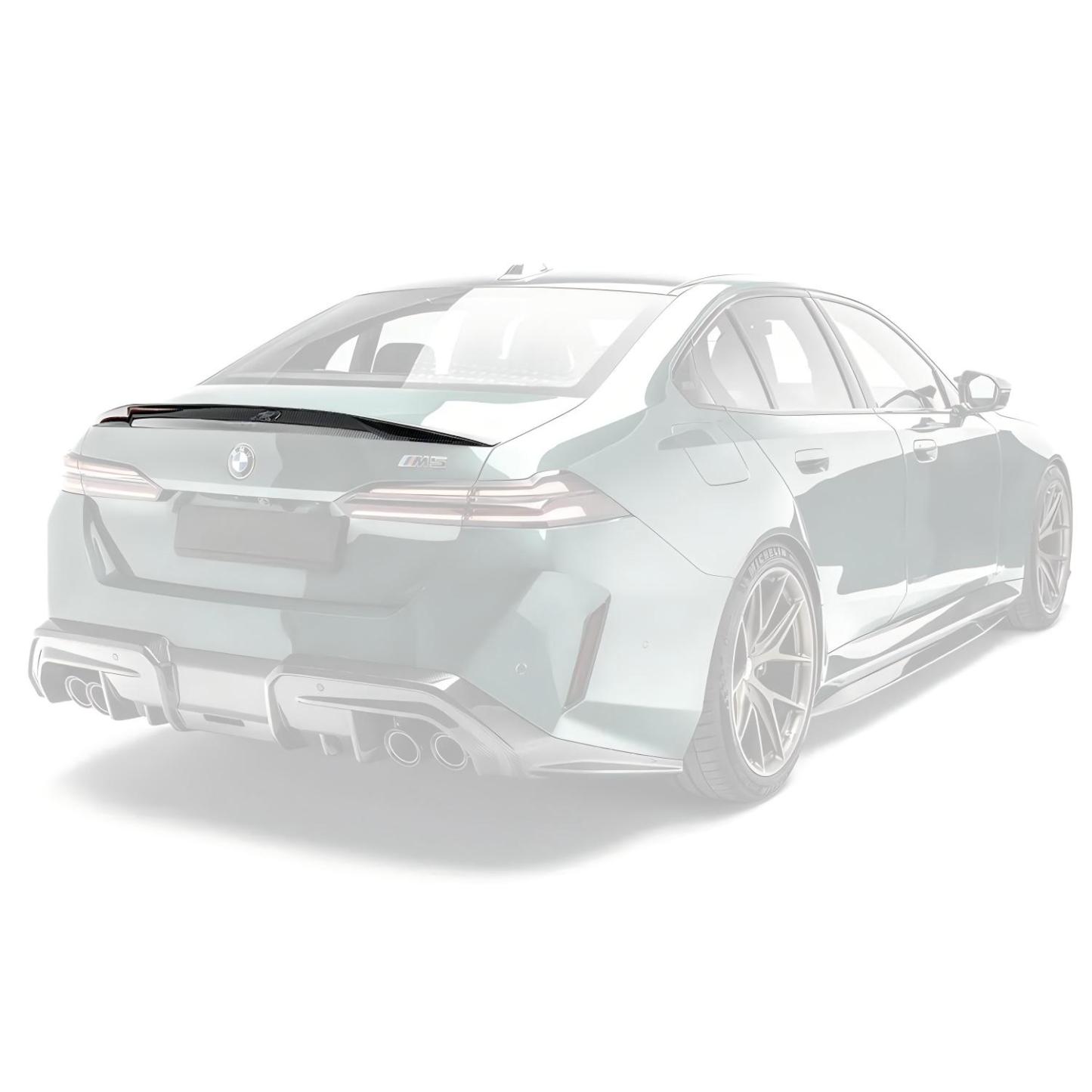 Adro Inc BMW G90 M5 Gloss Carbon Fibre Rear Spoiler-CCO