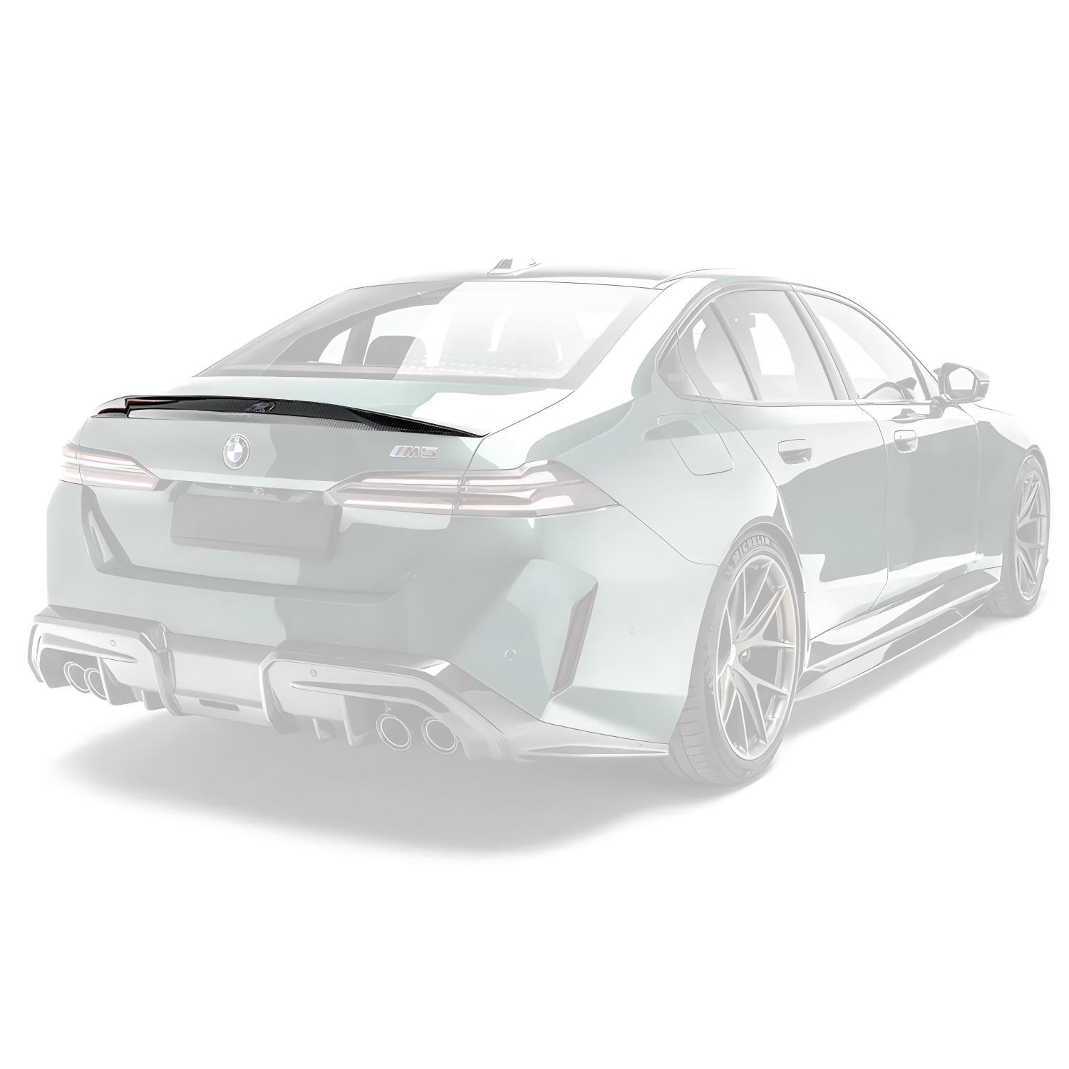 Adro Inc BMW G90 M5 Gloss Carbon Fibre Rear Spoiler-CCO