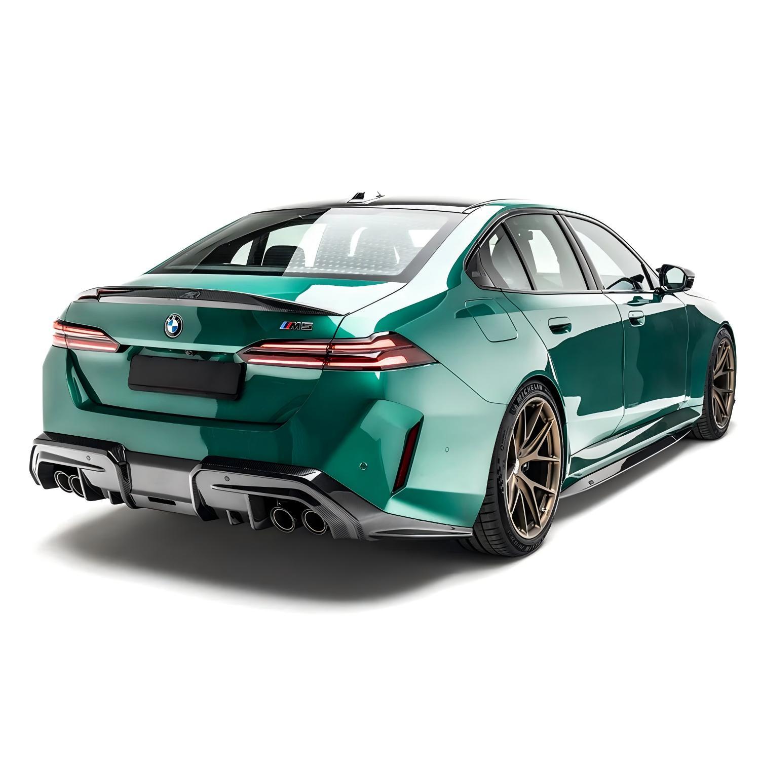 Adro Inc BMW G90 M5 Gloss Carbon Fibre Rear Spoiler-CCO