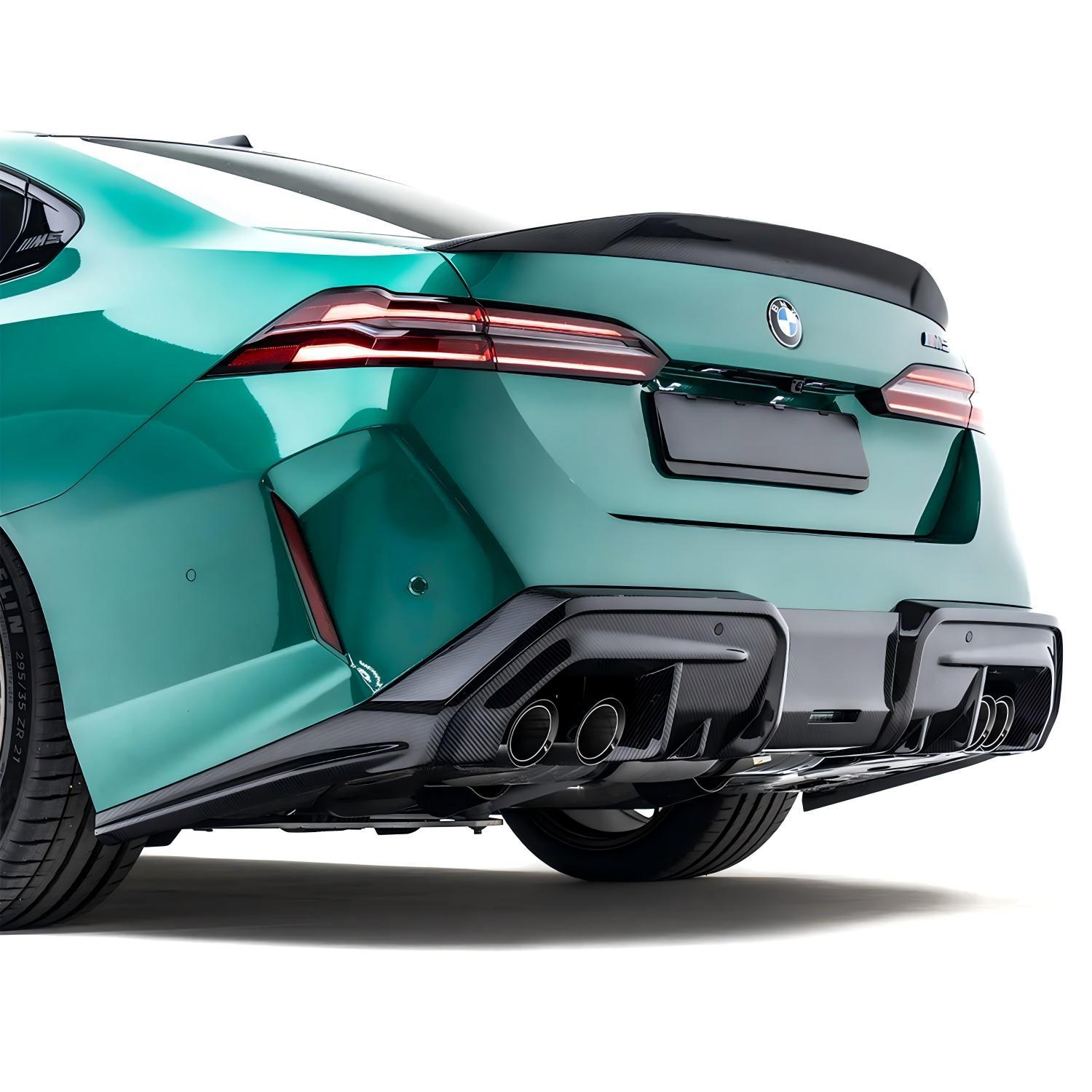 Adro Inc BMW G90 M5 Gloss Carbon Fibre Rear Spoiler-CCO