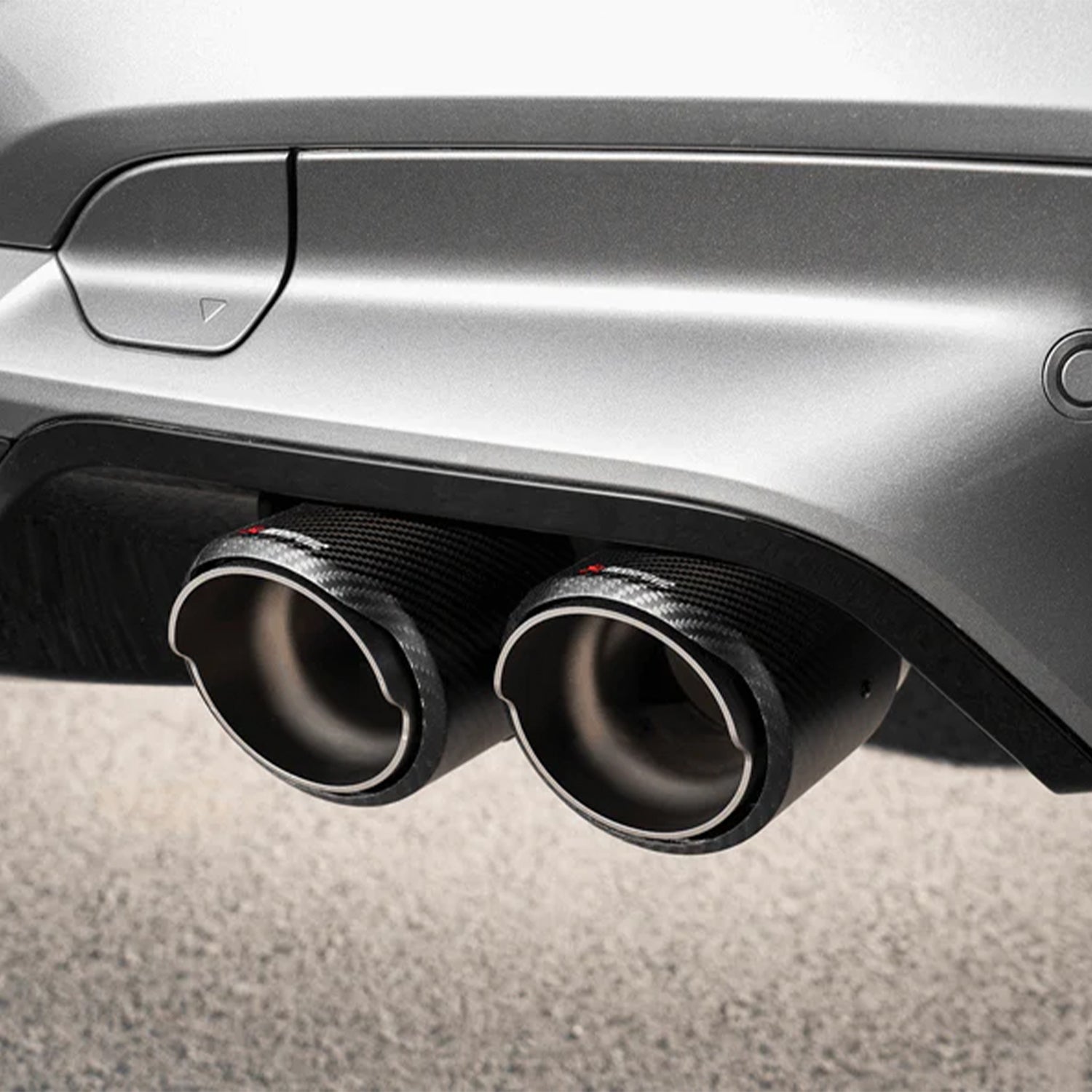 Akrapovic BMW X3M Carbon Tail Pipe Set (F97)-CCO