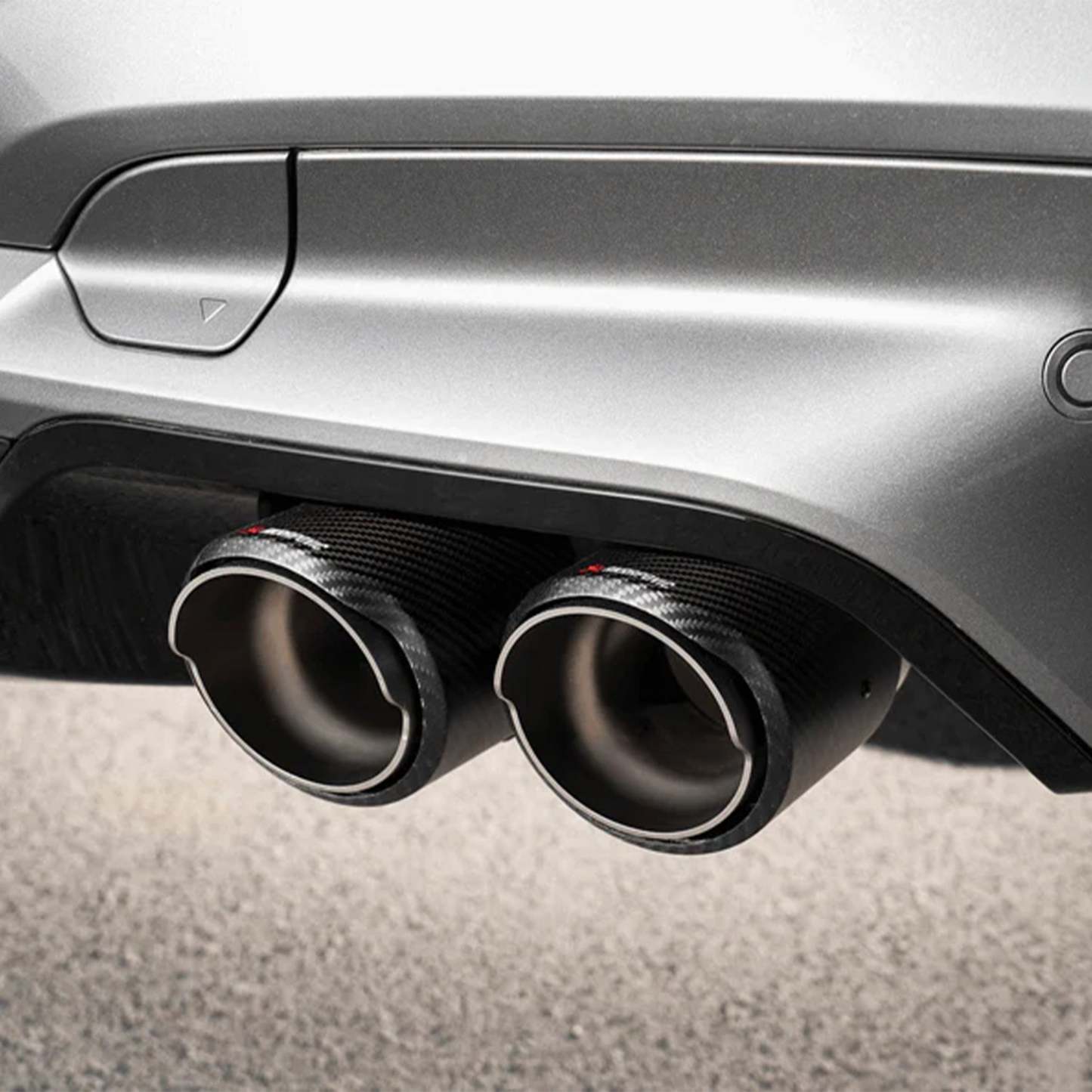 Akrapovic BMW X3M Carbon Tail Pipe Set (F97)-CCO