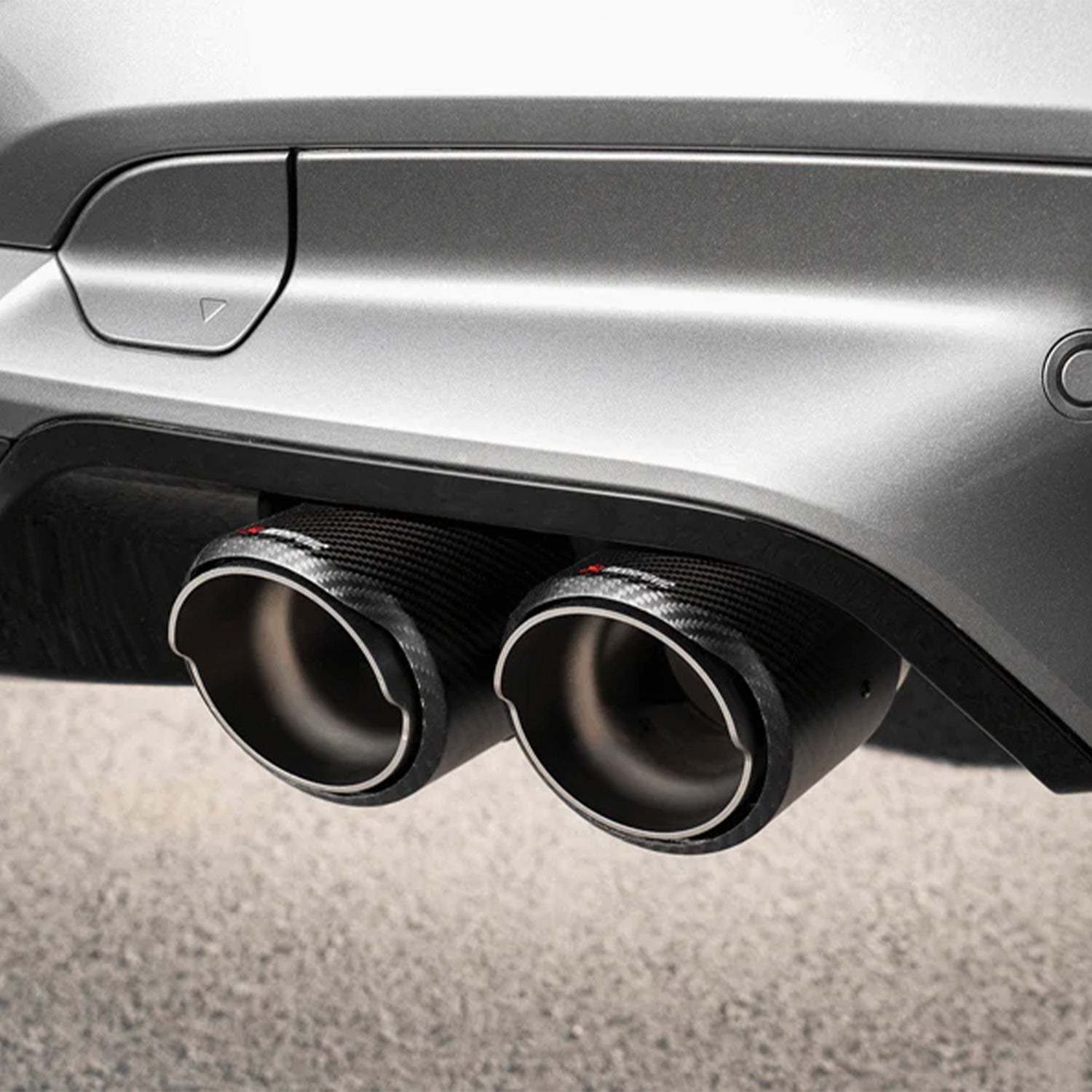 Akrapovic BMW X3M Carbon Tail Pipe Set (F97)-CCO