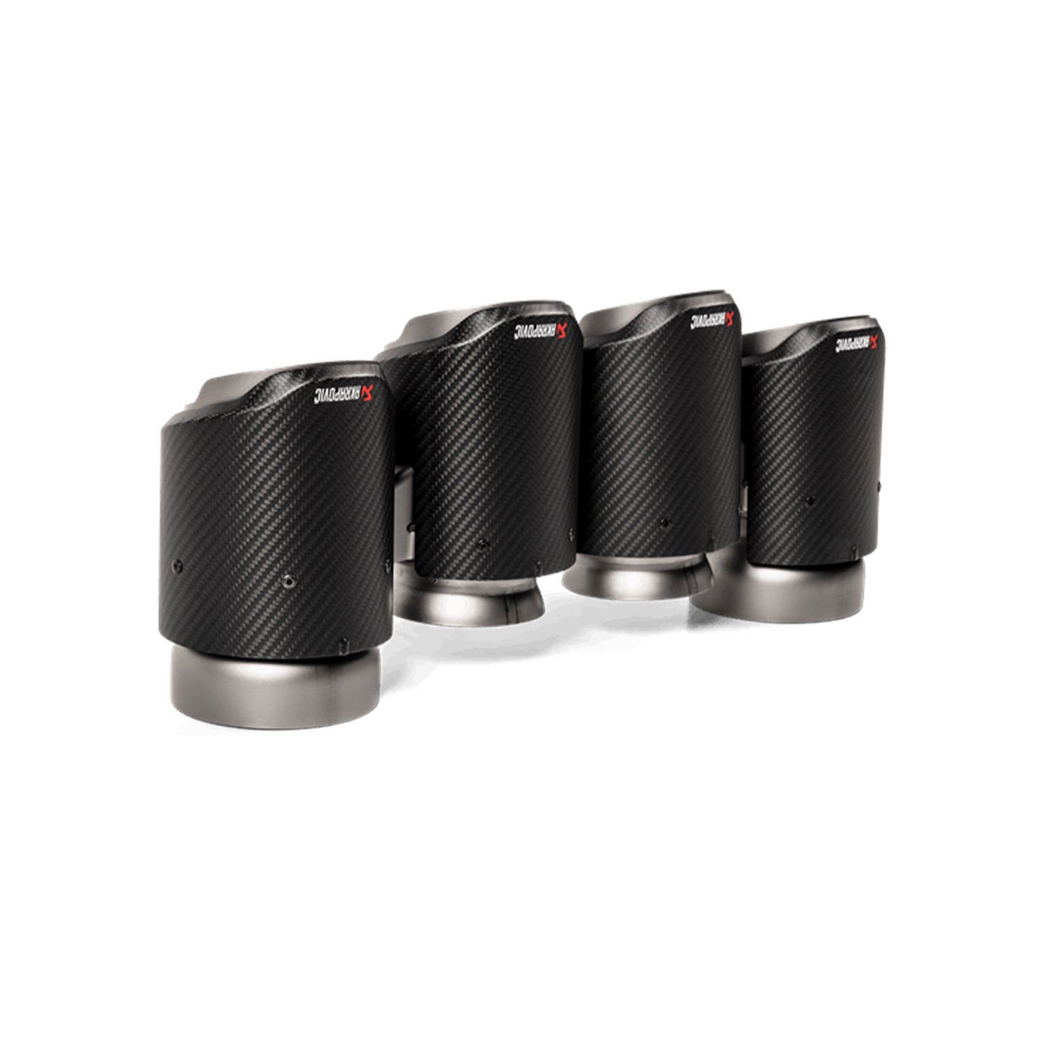 Akrapovic BMW X3M Carbon Tail Pipe Set (F97)-CCO