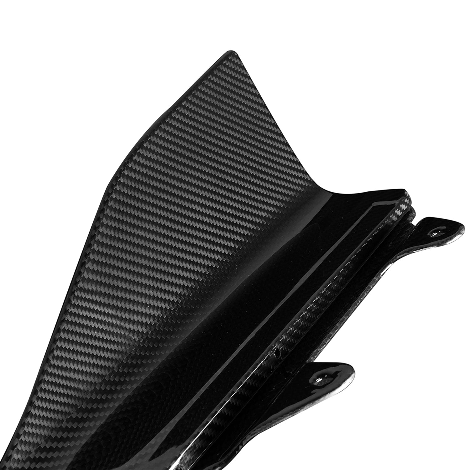 MHC+ BMW M2 F87 Performance Style Side Winglets In Gloss Pre Preg Carbon Fibre (F87 inc Competition)-CCO