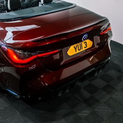 MHC+ BMW M4/4 Series V Style Rear Spoiler In Pre Preg Carbon Fibre (G83/G23)-CCO