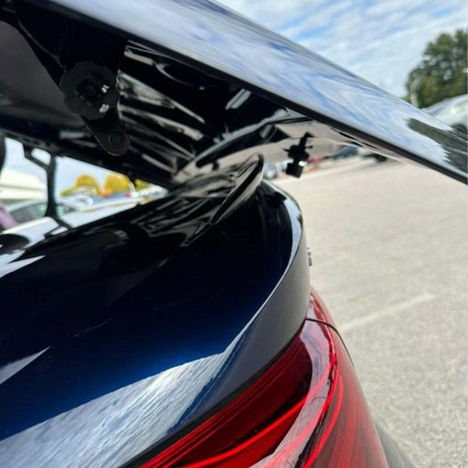 MHC+ BMW M4/4 Series V Style Rear Spoiler In Pre Preg Carbon Fibre (G83/G23)-CCO