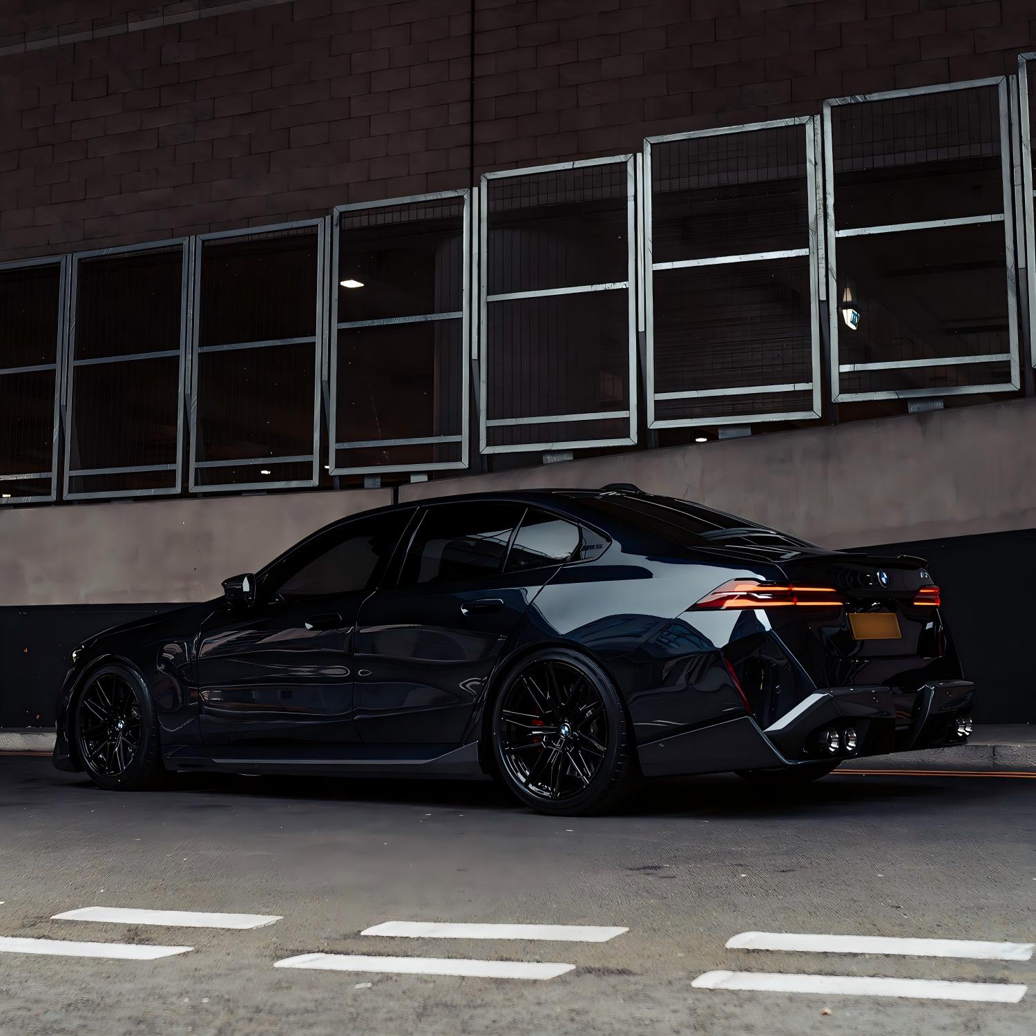 For BMW G90 & G99 M5 Performance MHC Style Rear Diffuser Carbon Fiber