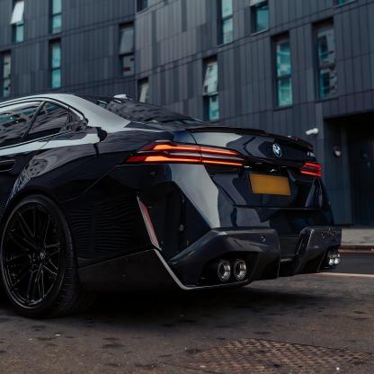 For BMW G90 & G99 M5 Performance MHC Style Rear Diffuser Carbon Fiber