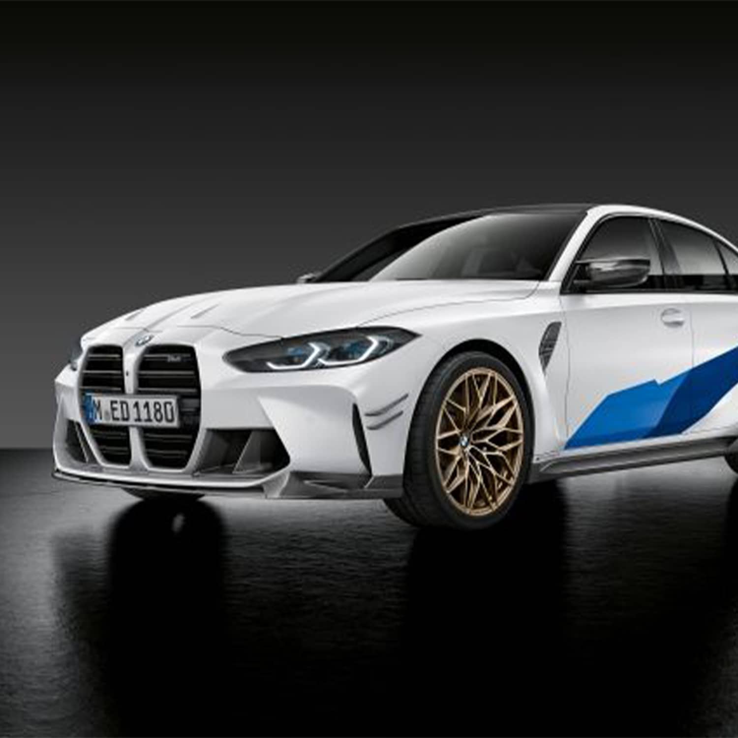 BMW Genuine M Performance M3 Carbon Side Skirts For G80 In Prepreg Carbon Fibre-CCO