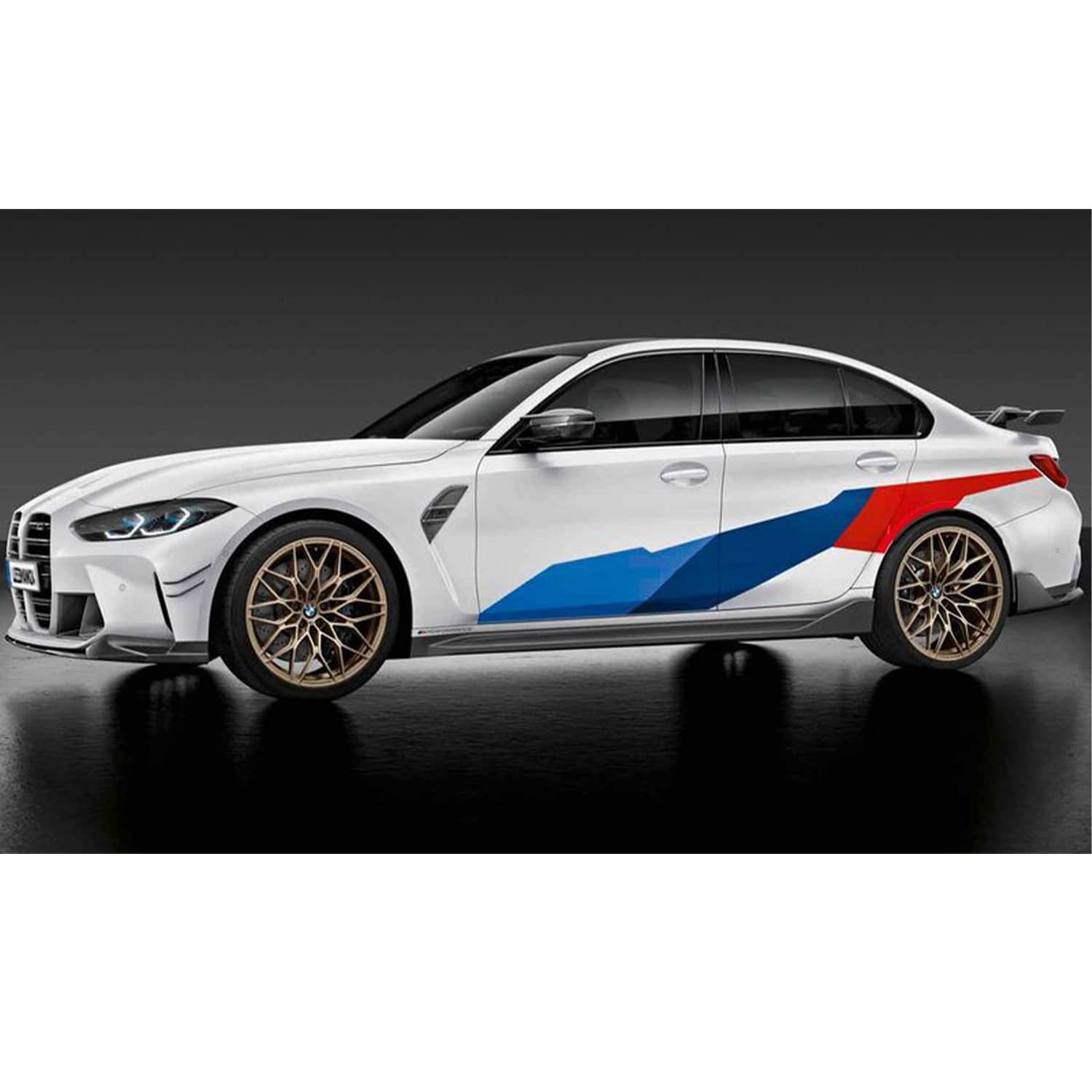 BMW Genuine M Performance M3 Carbon Side Skirts For G80 In Prepreg Carbon Fibre-CCO