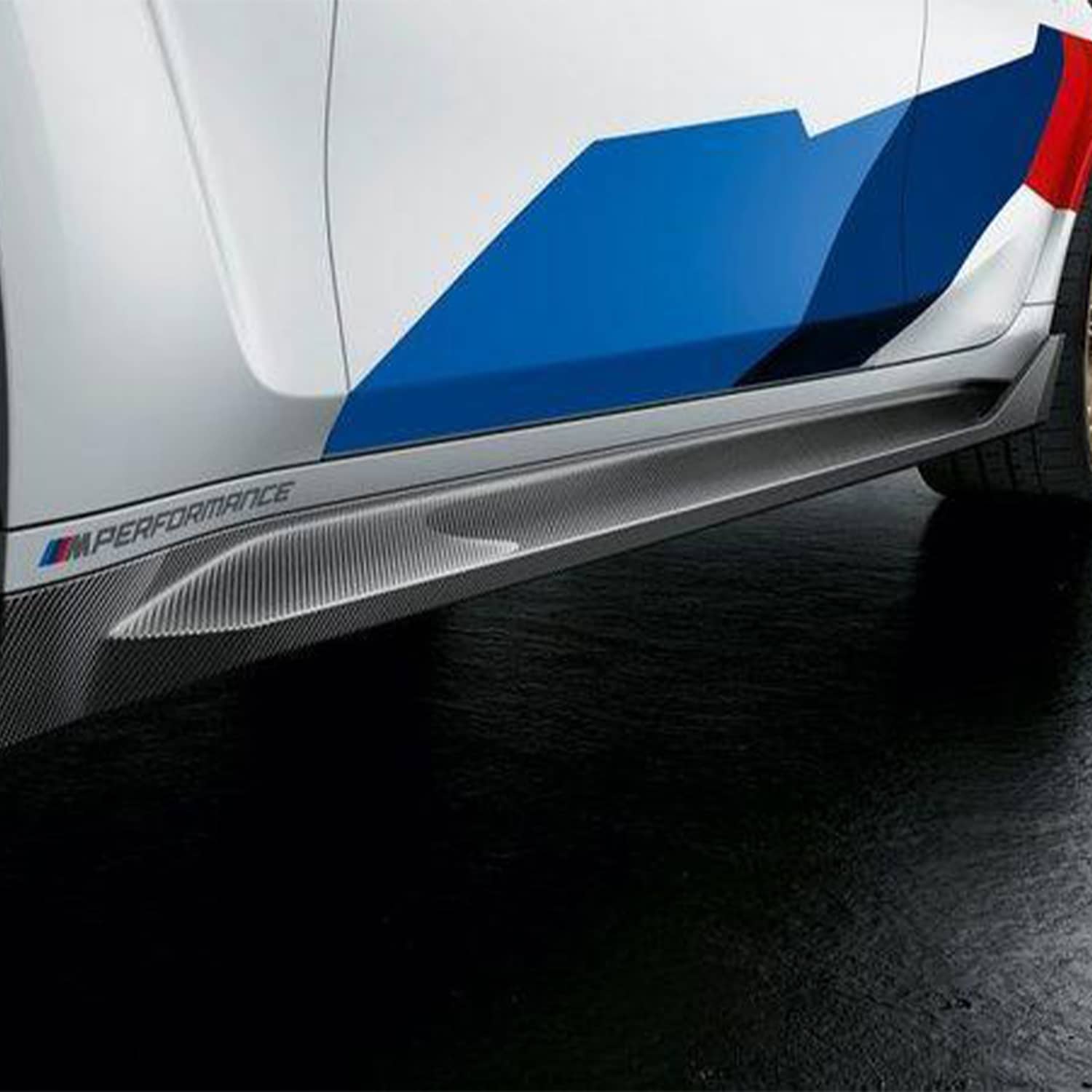 BMW Genuine M Performance M3 Carbon Side Skirts For G80 In Prepreg Carbon Fibre-CCO