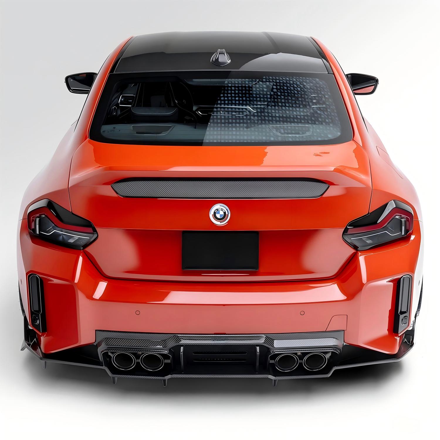 Vorsteiner BMW M2 G87 VRS Aero Rear Boot Lid In Pre Preg Carbon Fibre (G87)-CCO