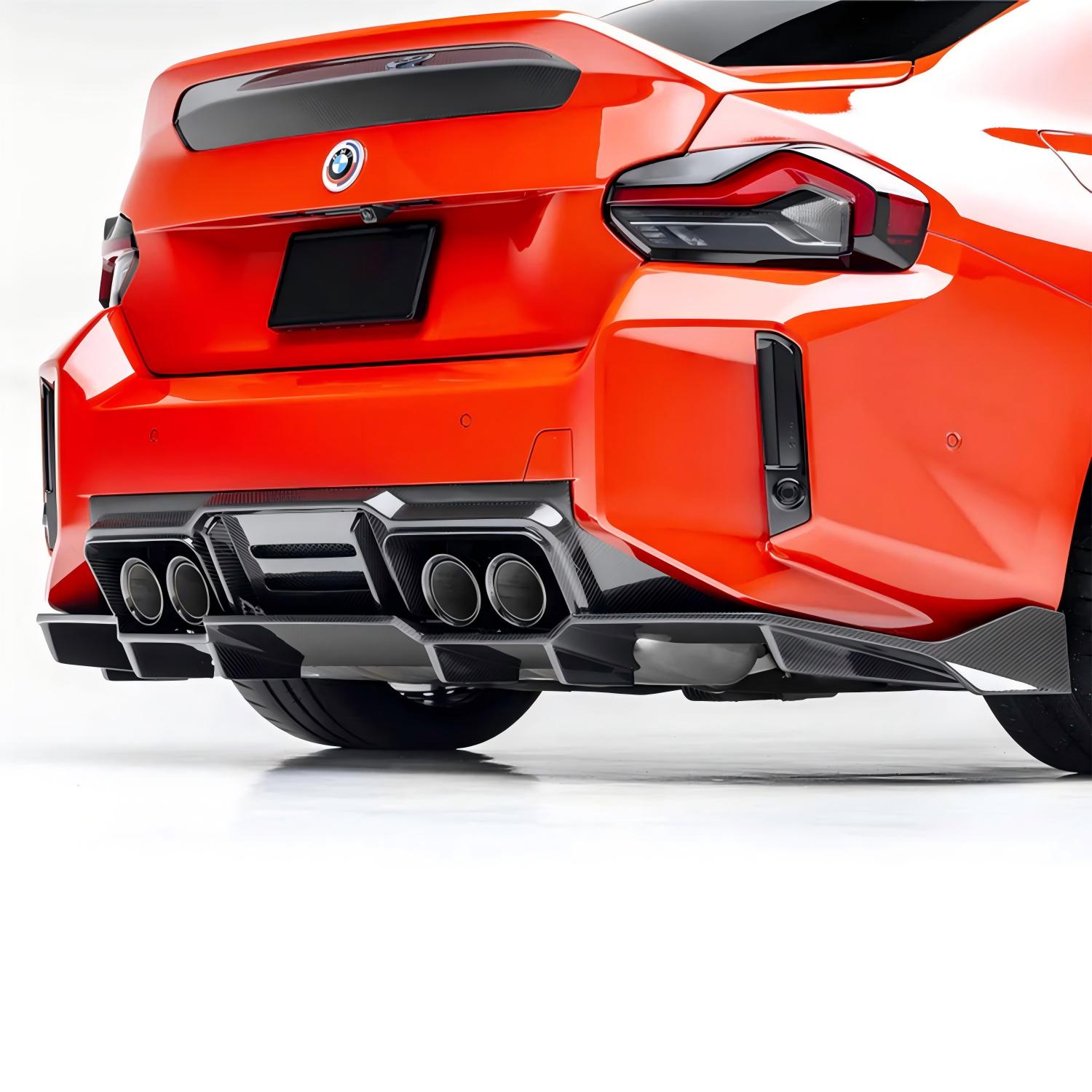 Vorsteiner BMW M2 G87 VRS Aero Rear Diffuser In Pre Preg Carbon Fibre (G87)-CCO