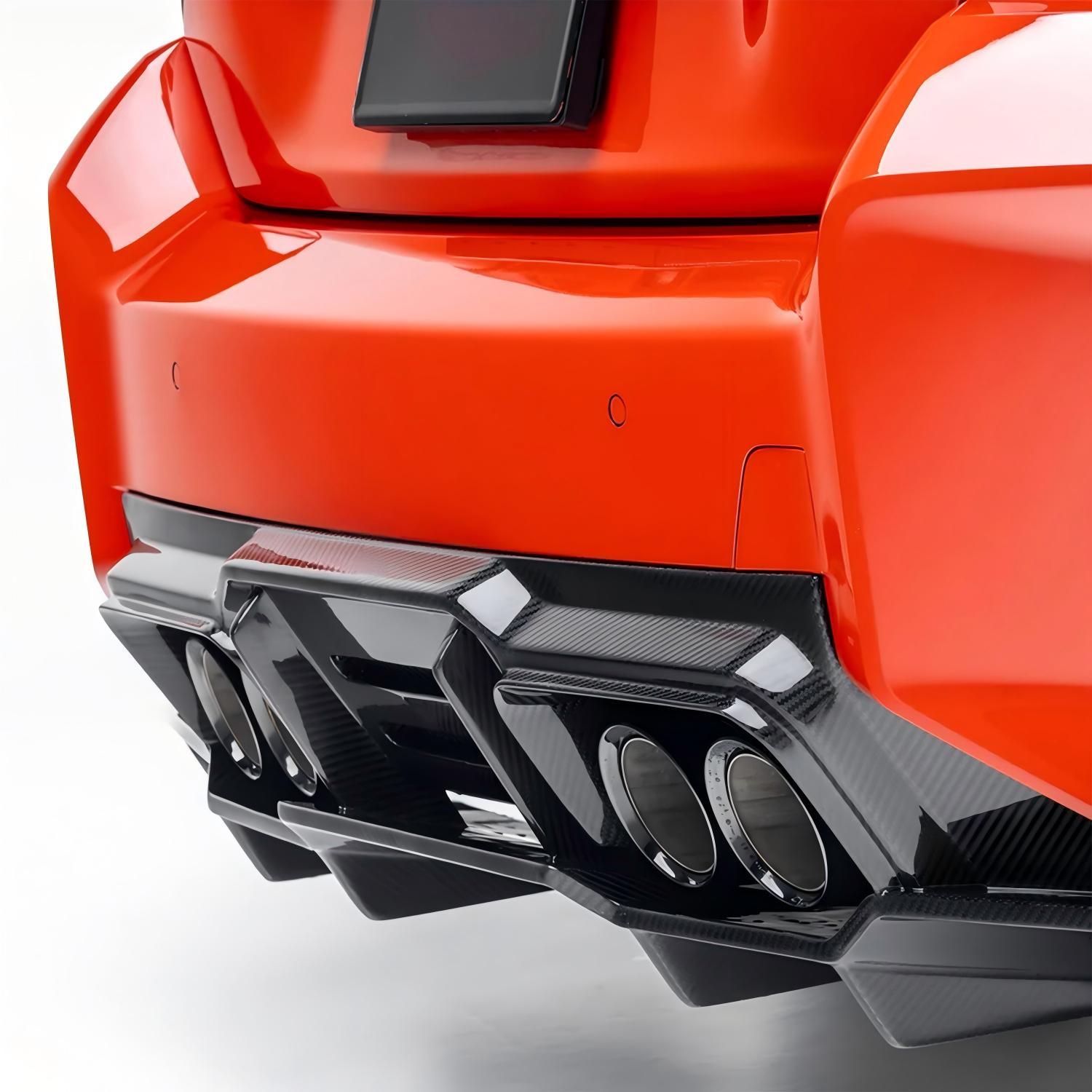 Vorsteiner BMW M2 G87 VRS Aero Rear Diffuser In Pre Preg Carbon Fibre (G87)-CCO