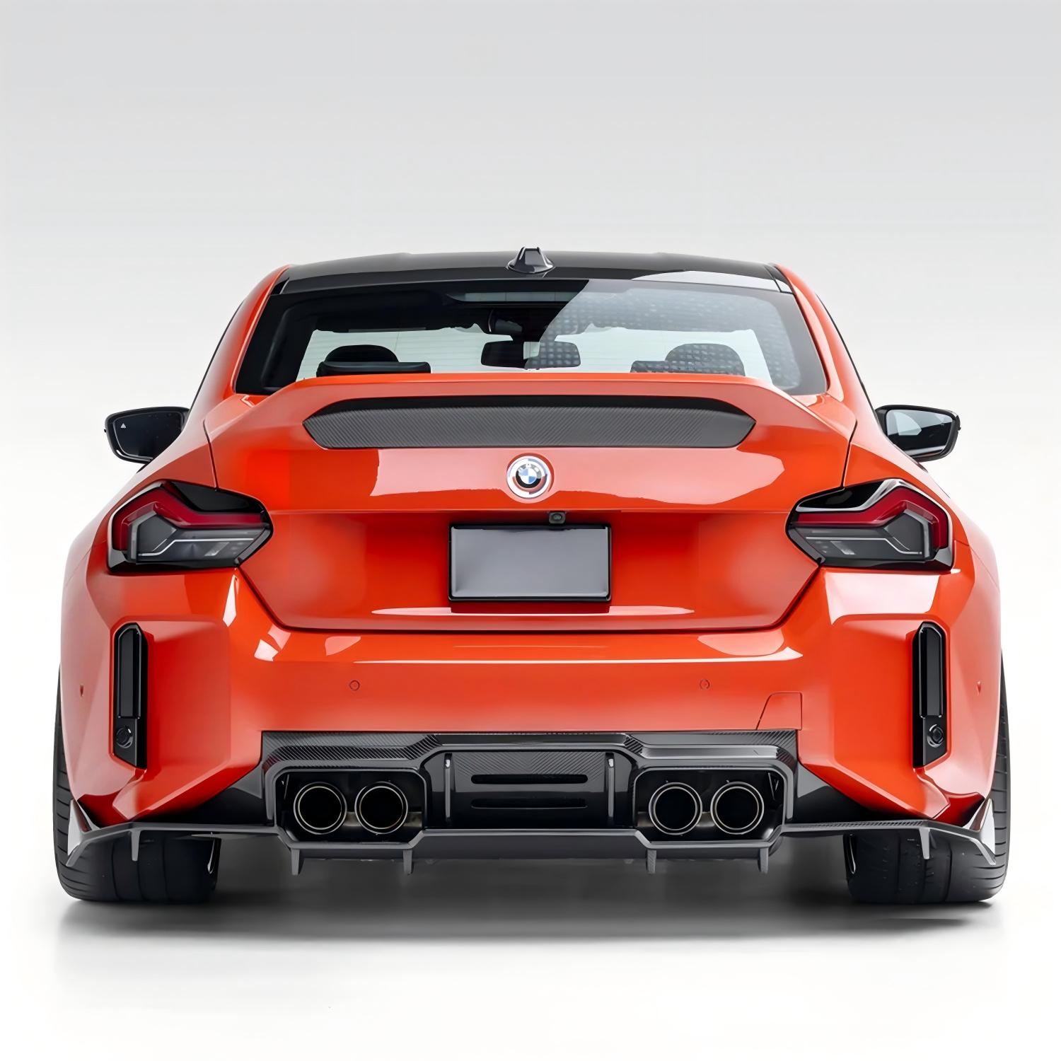 Vorsteiner BMW M2 G87 VRS Aero Rear Diffuser In Pre Preg Carbon Fibre (G87)-CCO