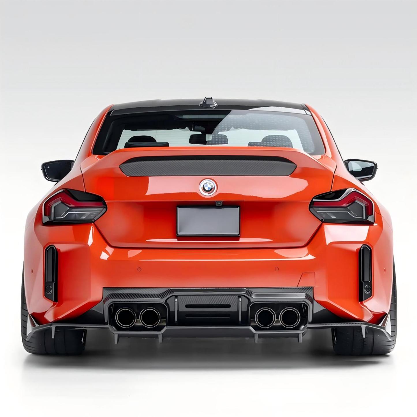 Vorsteiner BMW M2 G87 VRS Aero Rear Diffuser In Pre Preg Carbon Fibre (G87)-CCO