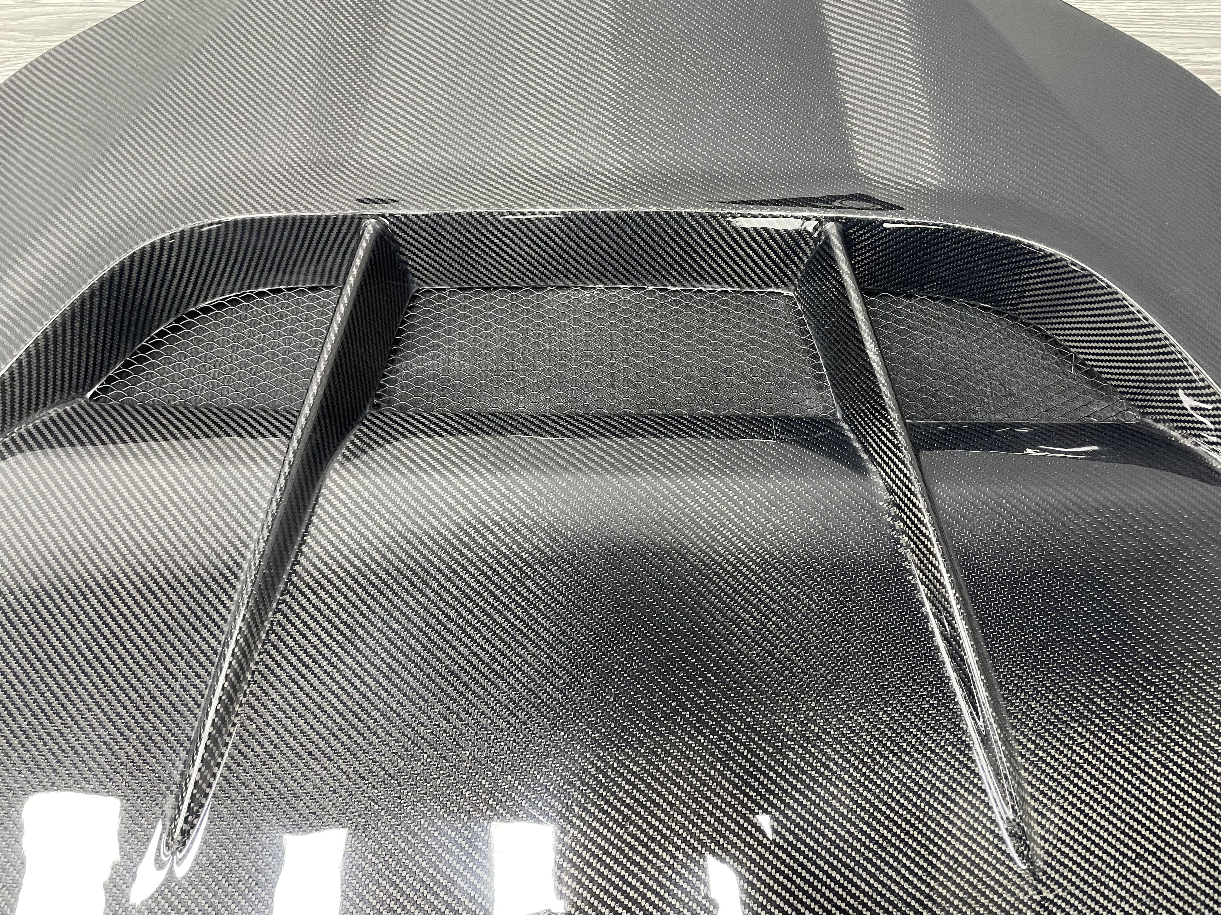Carbon Fiber Hood For Chevrolet Corvette C8 Z06 Upgrade ZR1 Style Engine Hood/Bonnet