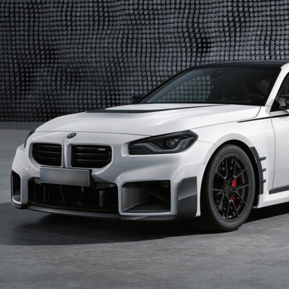 Genuine BMW M2 M Performance Front Air Inlet Set In Gloss Carbon Fibre (G87)-CCO