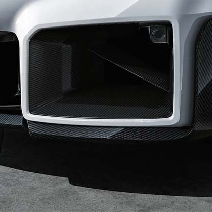 Genuine BMW M2 M Performance Front Air Inlet Set In Gloss Carbon Fibre (G87)-CCO