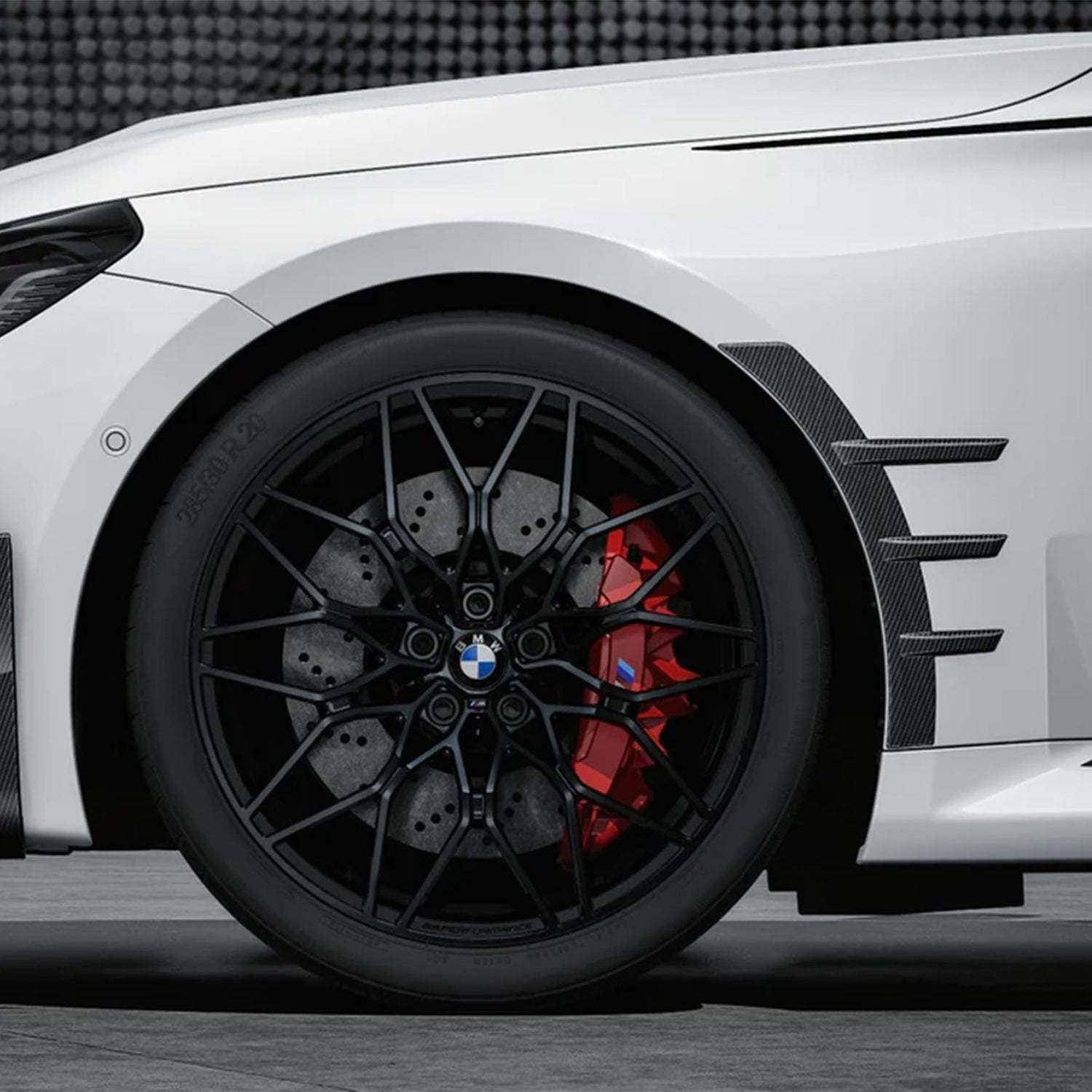 Genuine BMW M2 M Performance Front Fender Arch Trim Set In Gloss Carbon Fibre (G87)-CCO