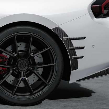 Genuine BMW M2 M Performance Rear Fender Arch Trim Set In Gloss Carbon Fibre (G87)-CCO