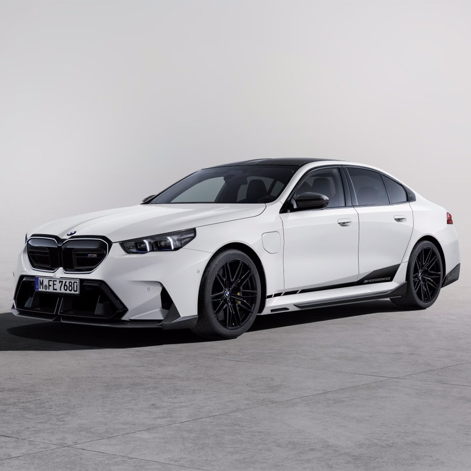 Genuine BMW G90 & G99 M5 M Performance Front Splitter In Gloss Carbon Fibre-CCO