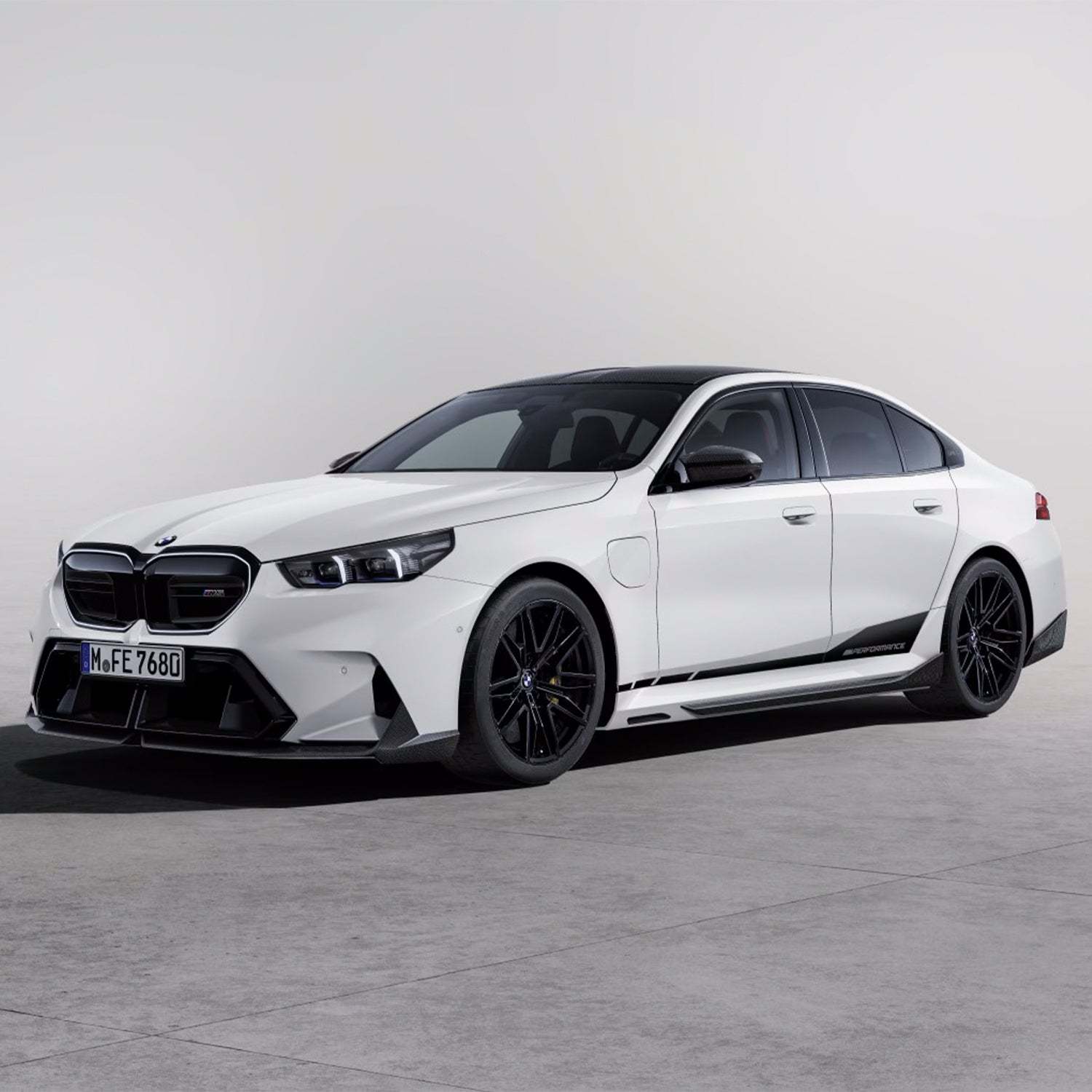 Genuine BMW G90 & G99 M5 M Performance Front Splitter In Gloss Carbon Fibre-CCO