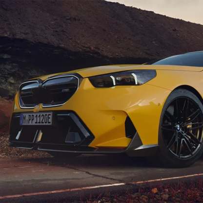 Genuine BMW G90 & G99 M5 M Performance Front Splitter In Gloss Carbon Fibre-CCO