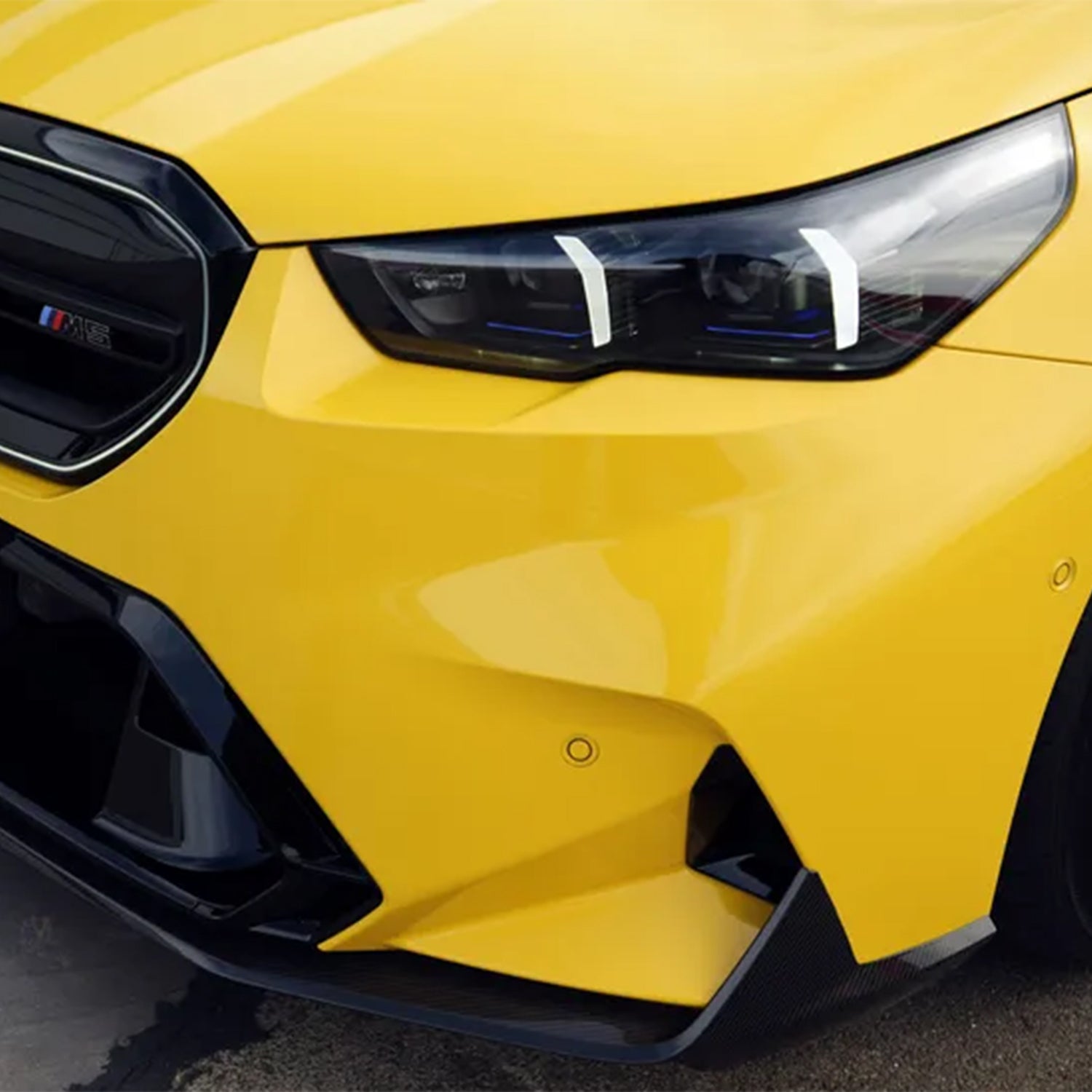 Genuine BMW G90 & G99 M5 M Performance Front Splitter In Gloss Carbon Fibre-CCO