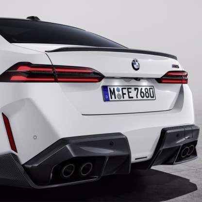 Genuine BMW G90 & G99 M5 M Performance Rear Diffuser In Gloss Carbon Fibre-CCO