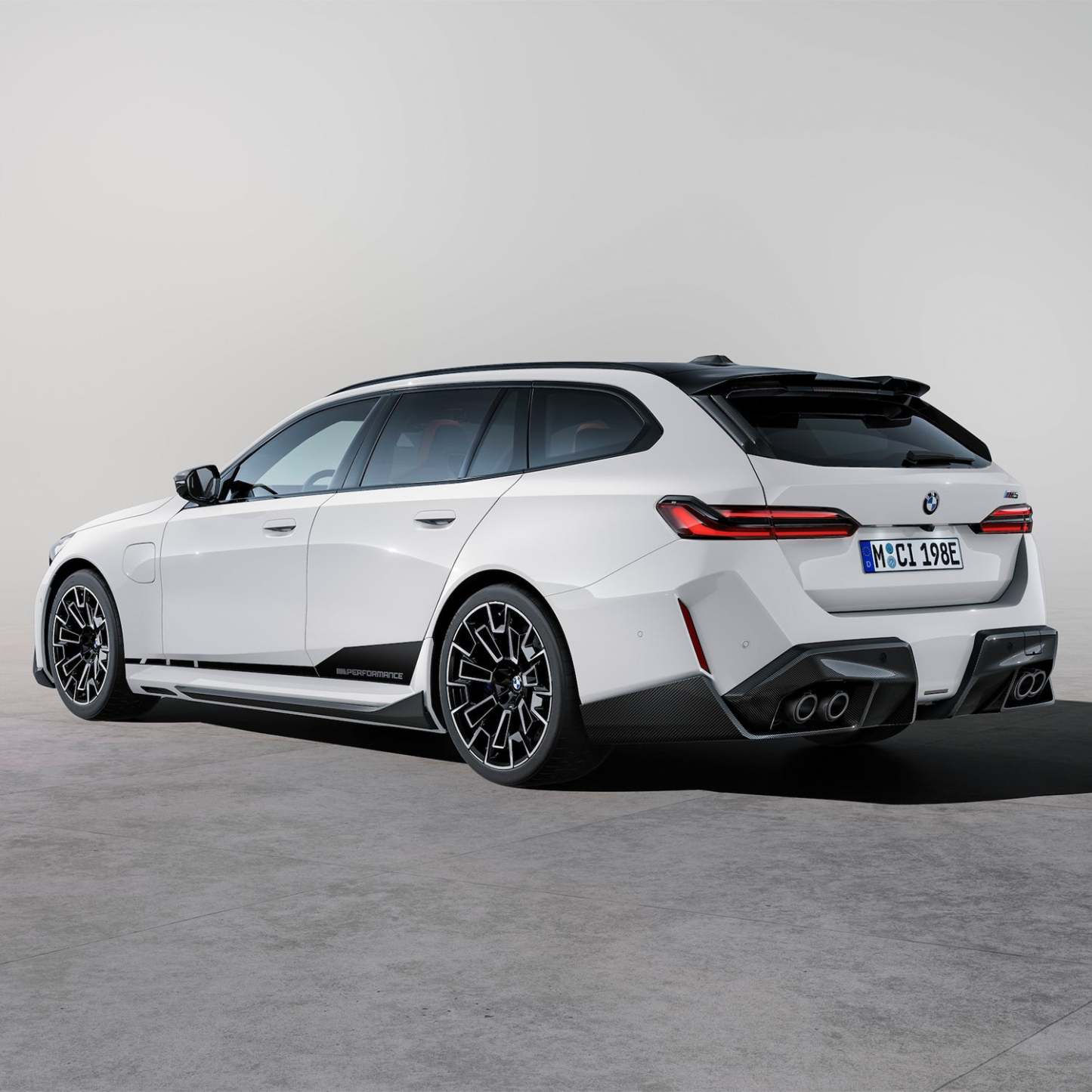 Genuine BMW G90 & G99 M5 M Performance Side Skirts In Gloss Carbon Fibre-CCO