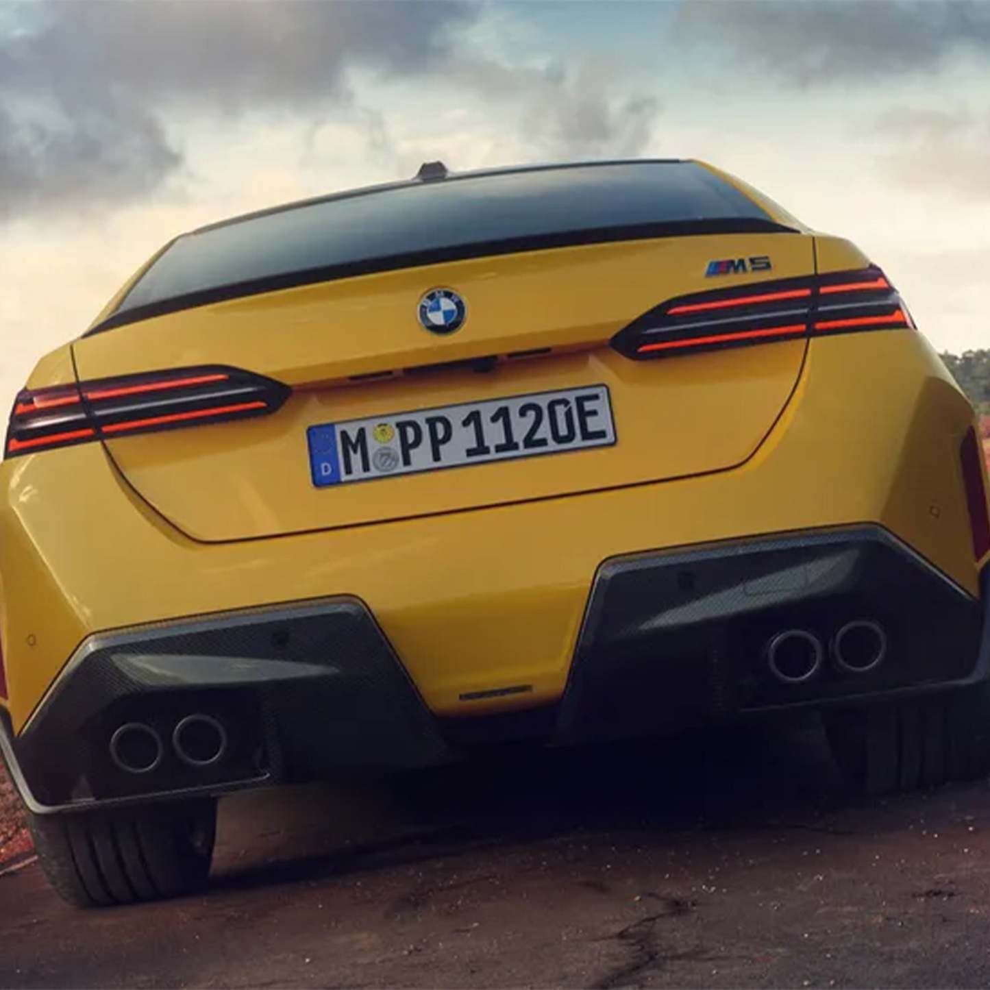 Genuine BMW G90 & G99 M5 M Performance Rear Diffuser In Gloss Carbon Fibre-CCO