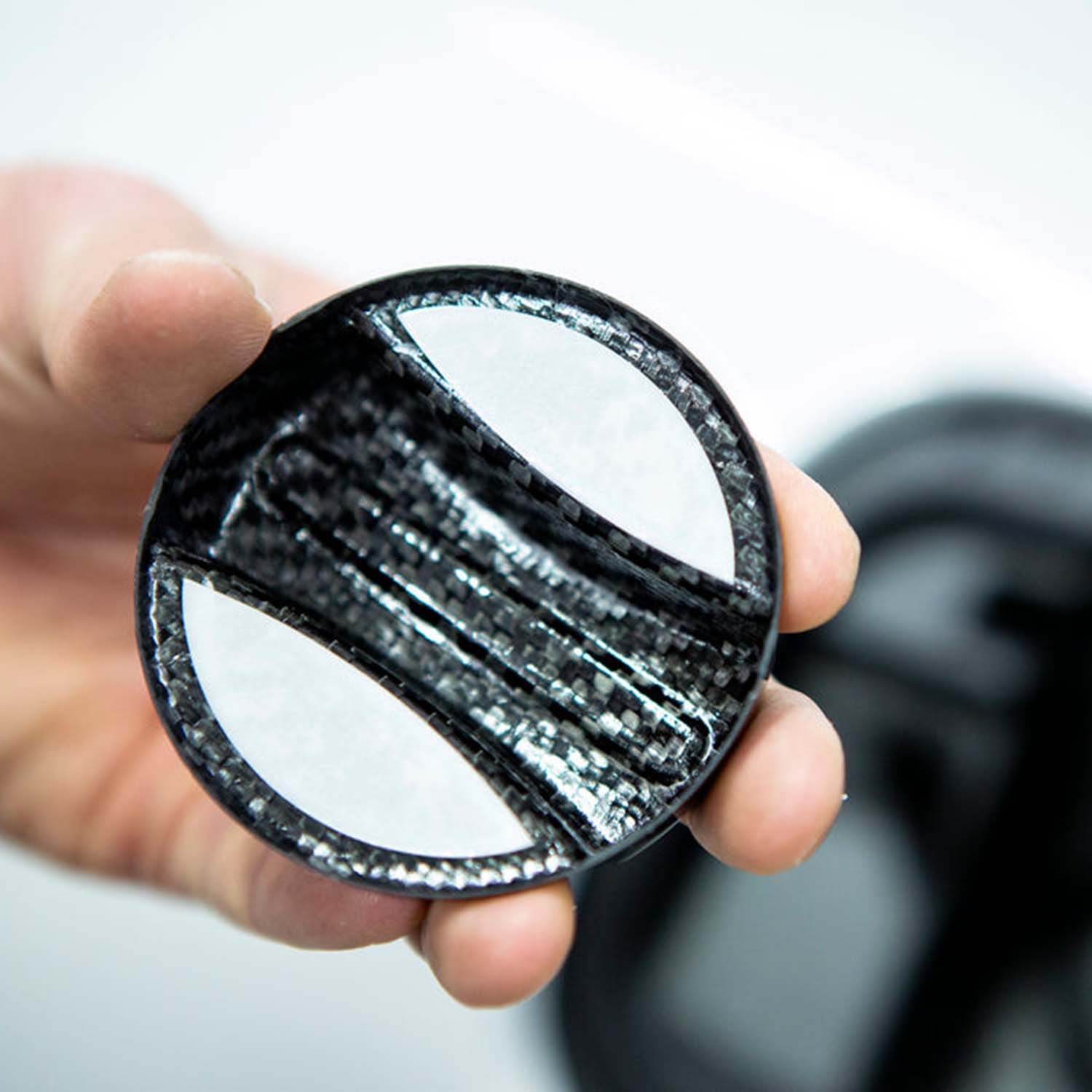 Genuine BMW M Performance Carbon Fibre Fuel Filler Cap Cover 16112472988