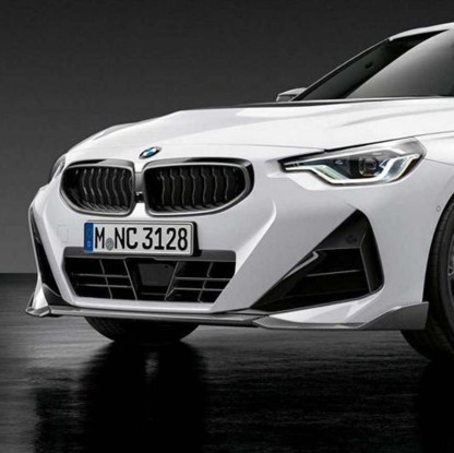 M Performance 3PC Front Splitter for BMW 2 Series M240i G42 (2021+) in Carbon Fibre-CCO